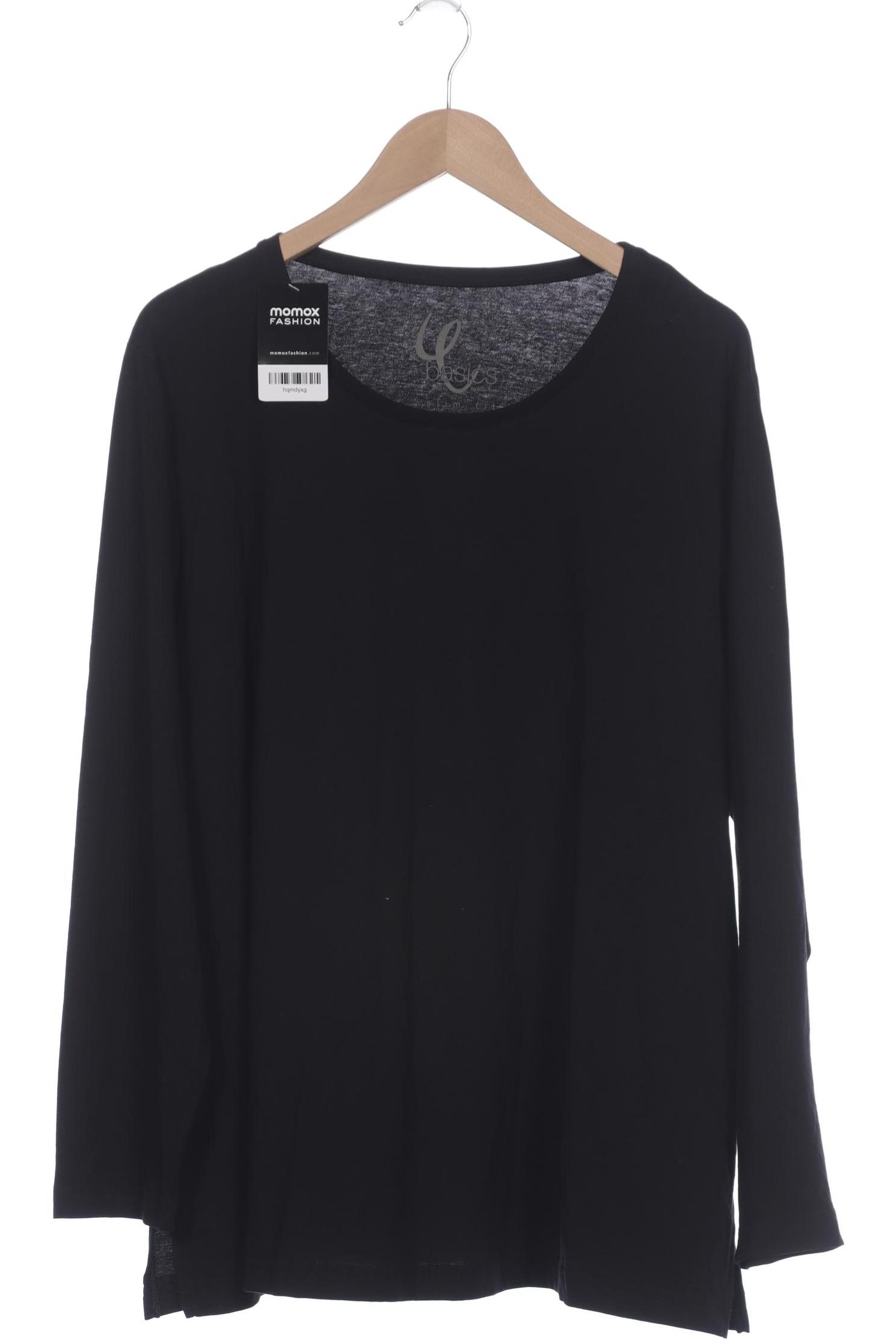 

Ulla Popken Damen Langarmshirt, schwarz, Gr. 50