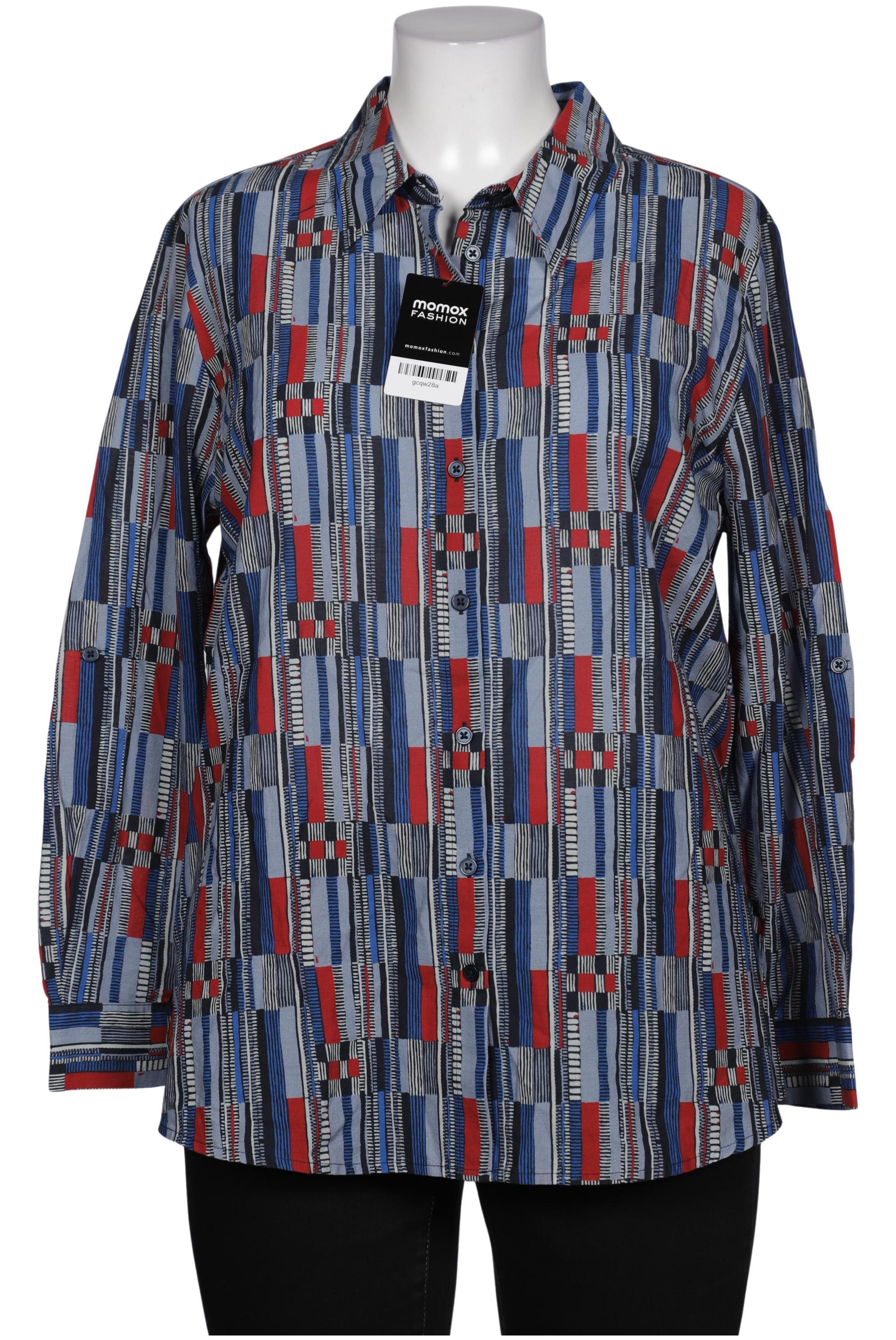 

Ulla Popken Damen Bluse, blau, Gr. 42