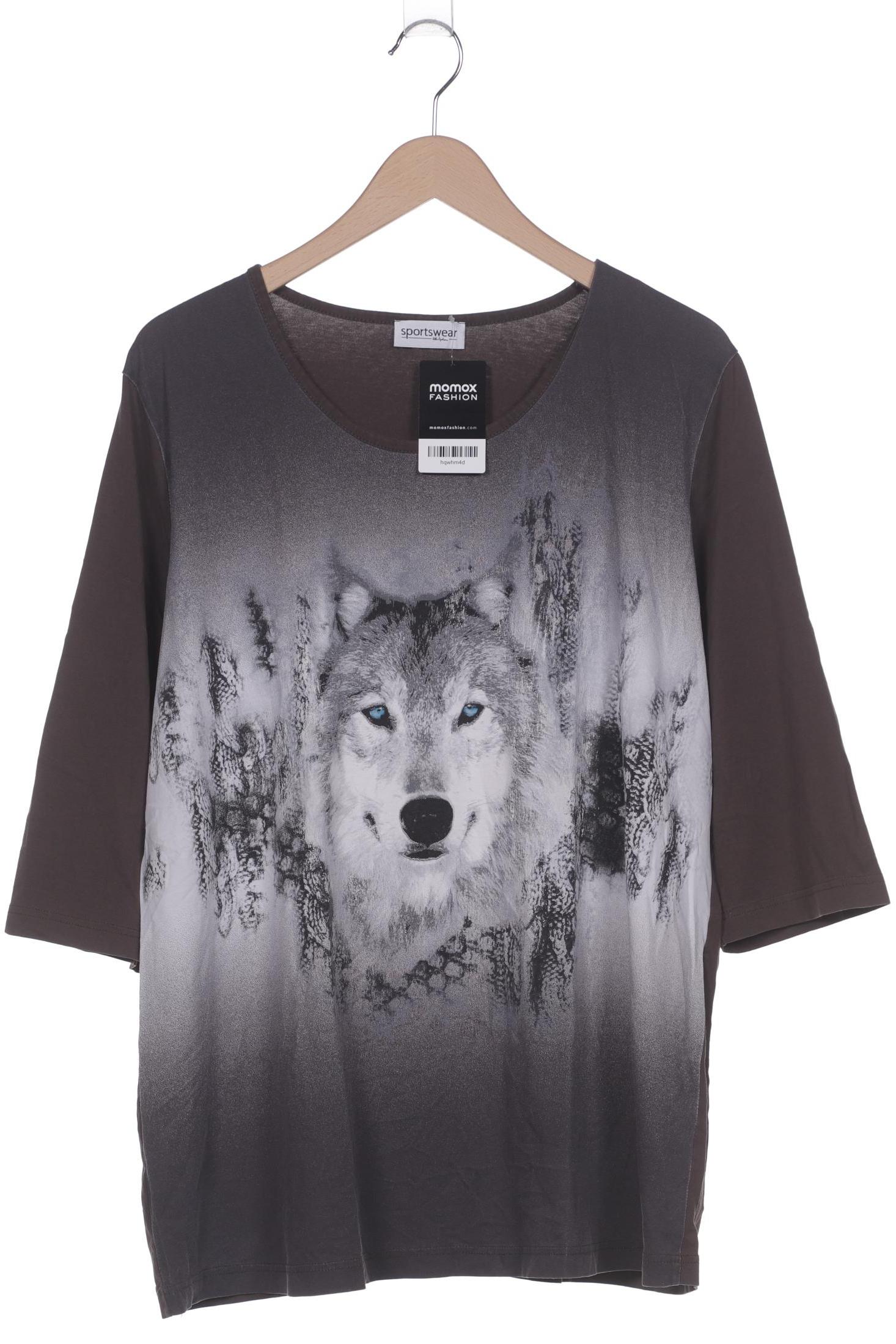 

Ulla Popken Damen T-Shirt, grau, Gr. 50