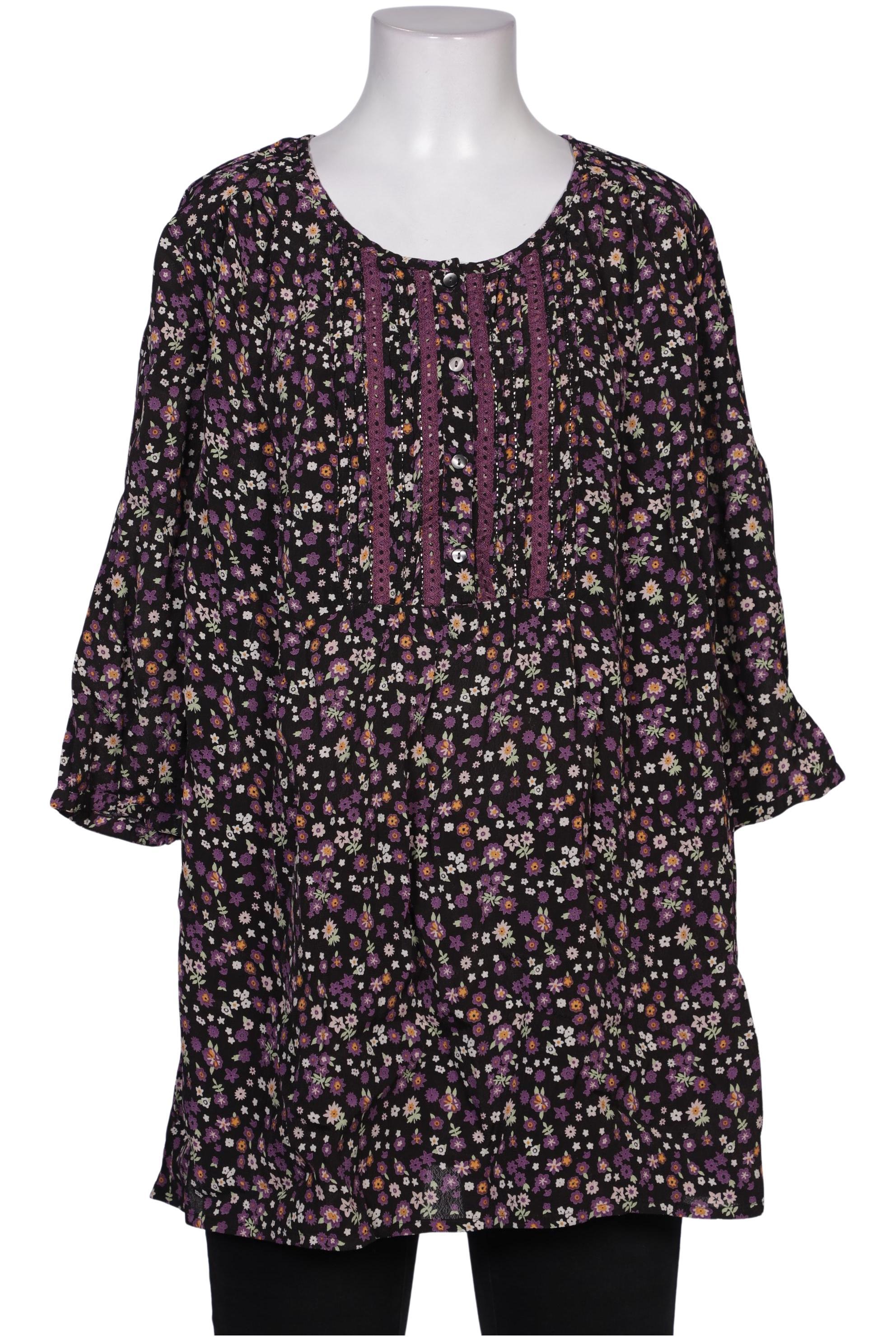 

Ulla Popken Damen Bluse, schwarz, Gr. 46