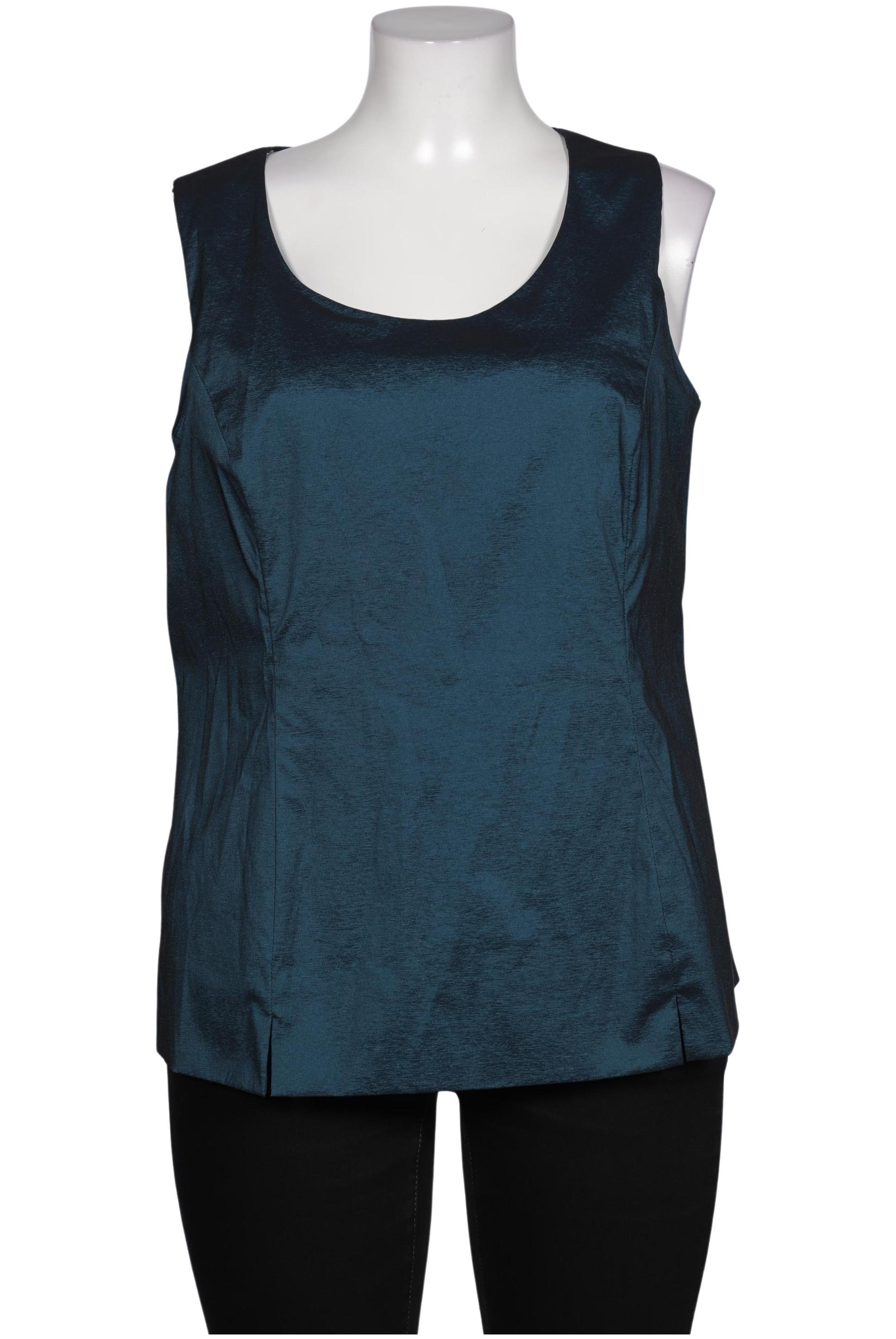 

Ulla Popken Damen Bluse, türkis, Gr. 48