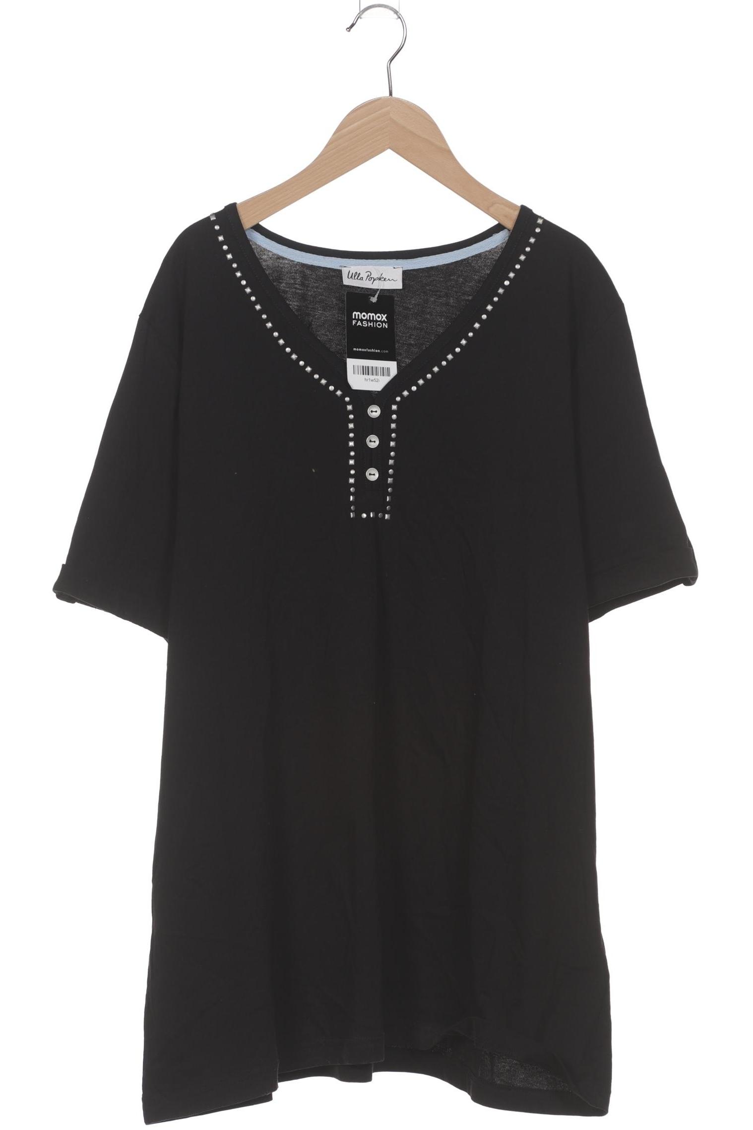 

Ulla Popken Damen T-Shirt, schwarz, Gr. 46
