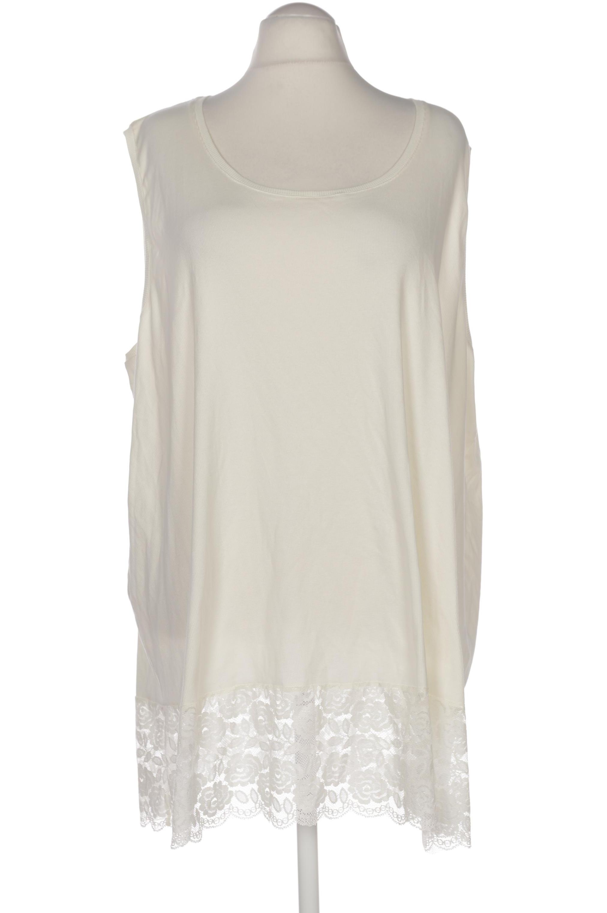 

Ulla Popken Damen Top, cremeweiß, Gr. 58