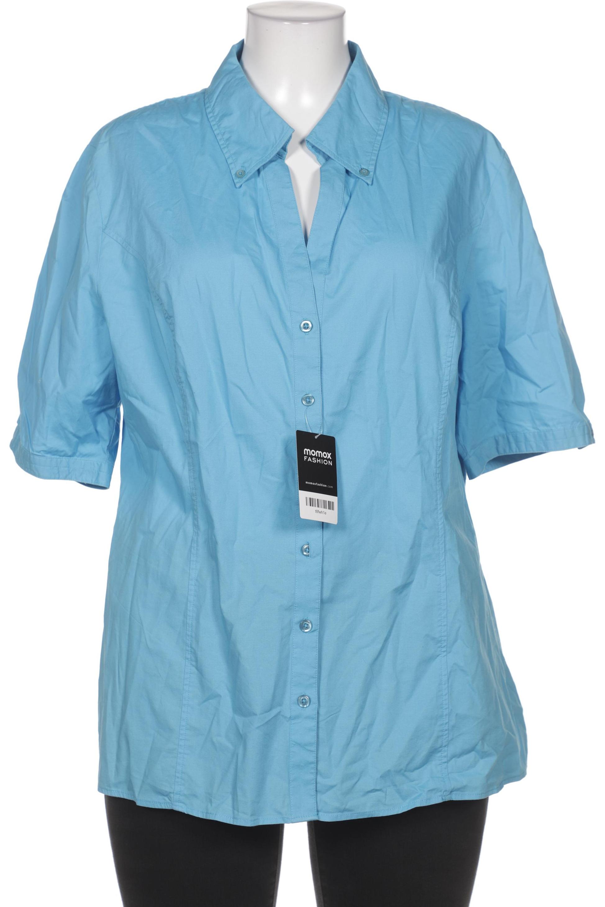 

Ulla Popken Damen Bluse, blau, Gr. 46