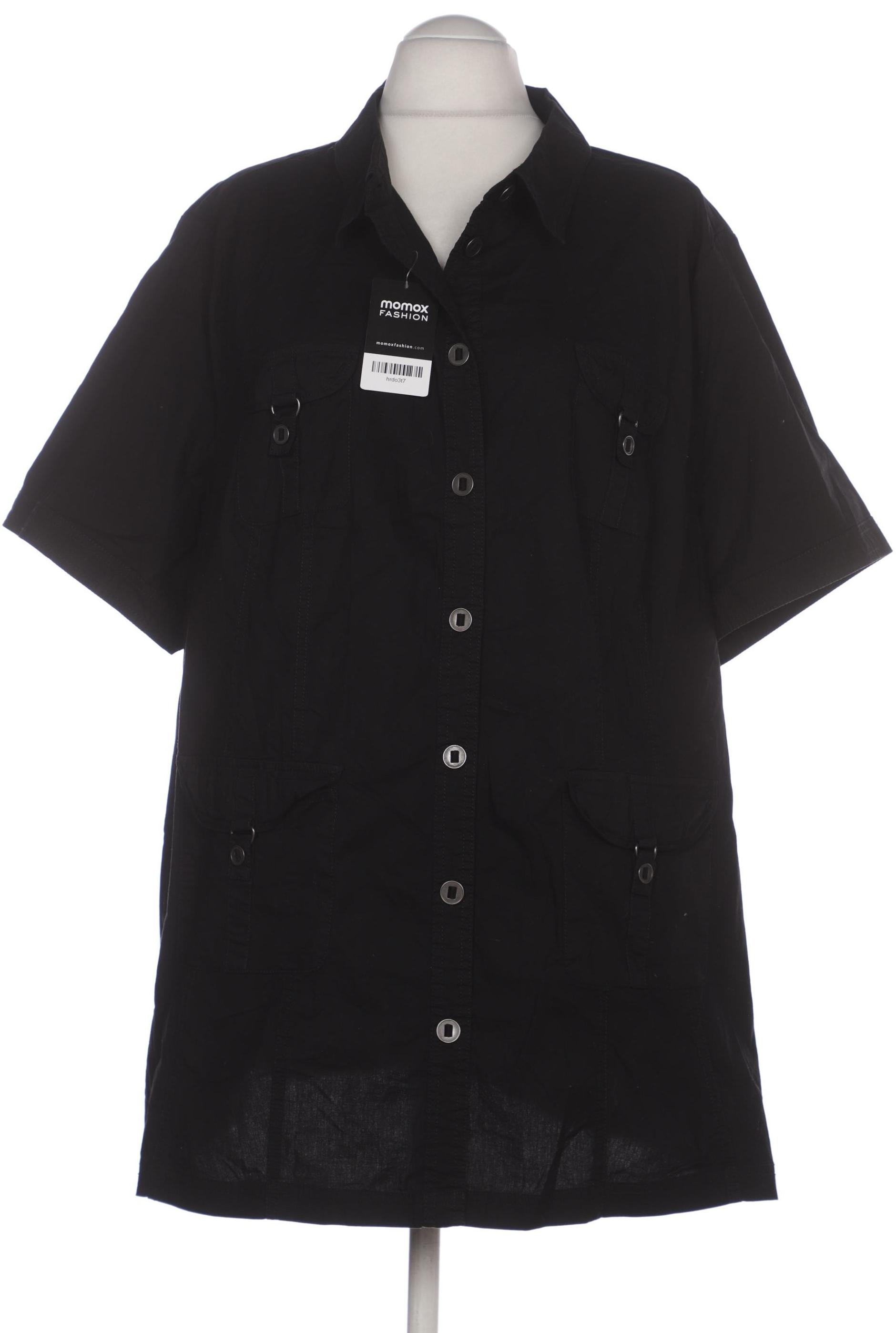 

Ulla Popken Damen Bluse, schwarz, Gr. 54