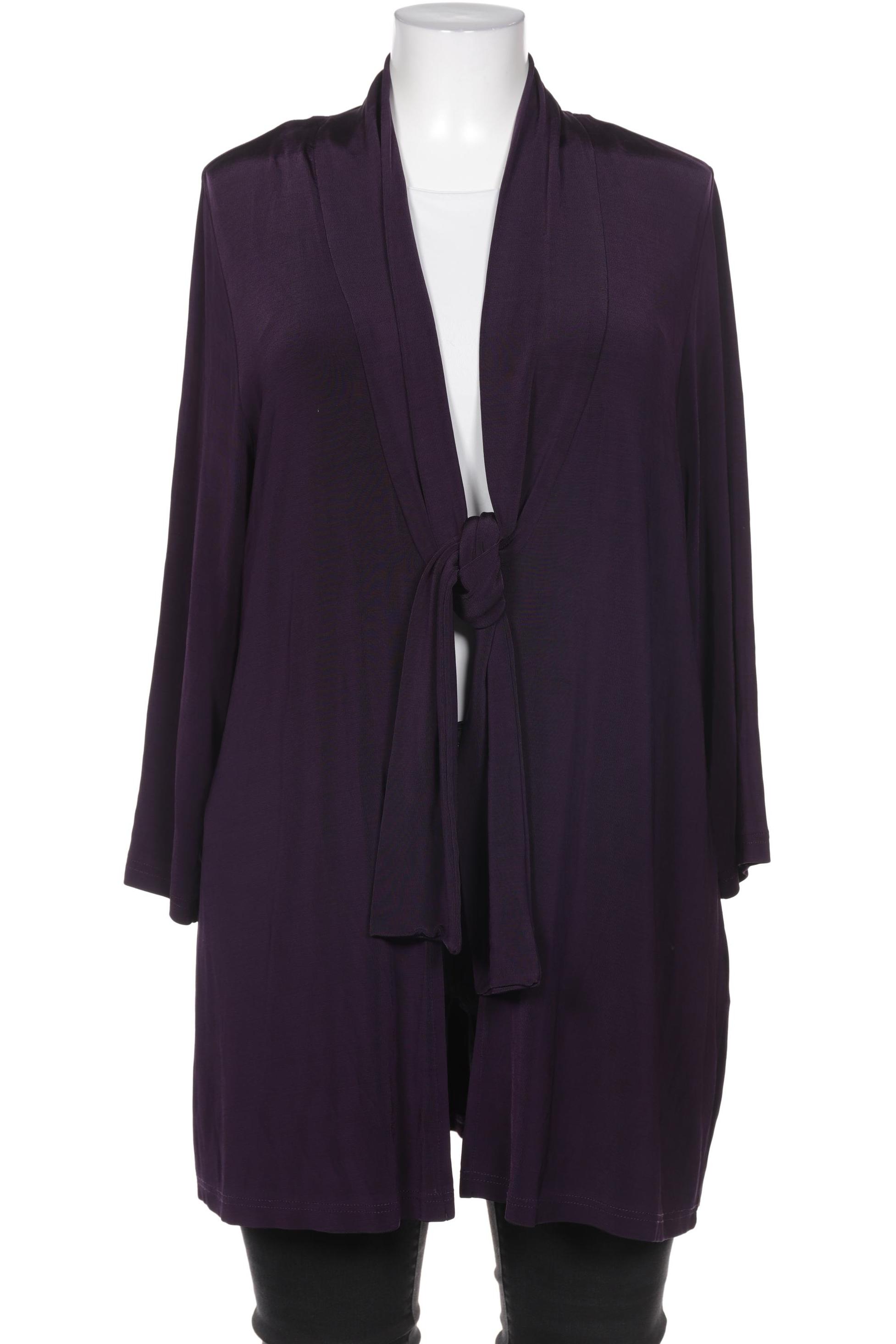 

Ulla Popken Damen Strickjacke, flieder, Gr. 46
