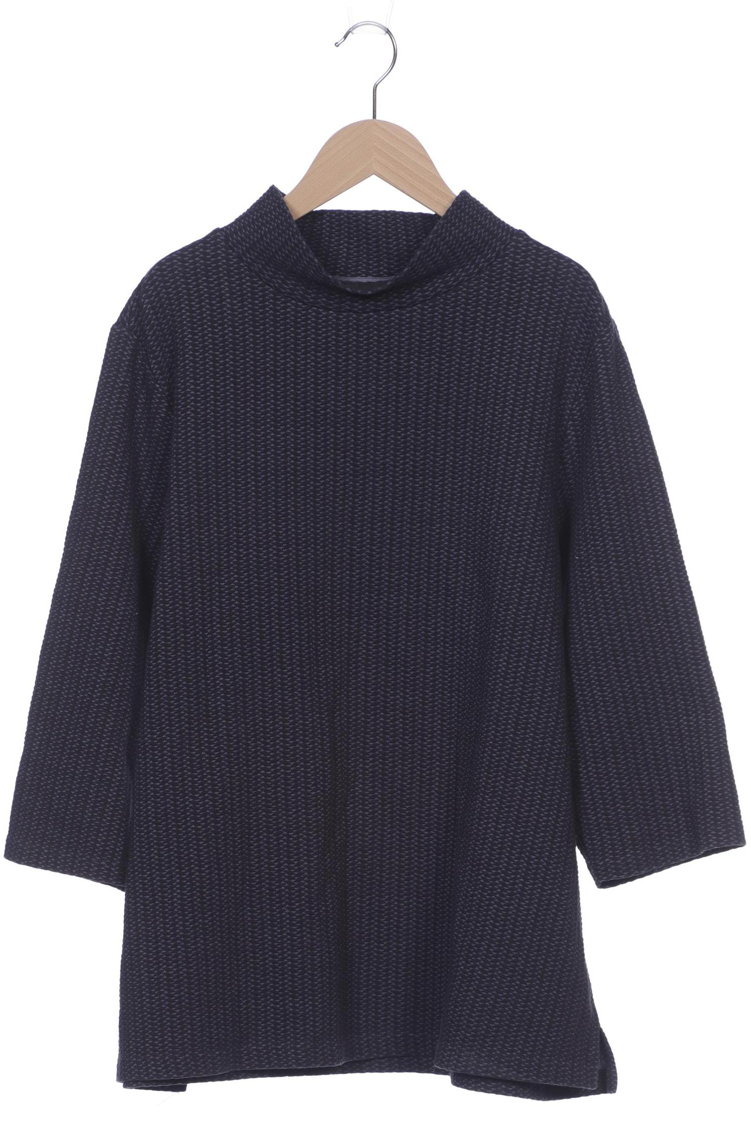 

Ulla Popken Damen Langarmshirt, marineblau, Gr. 46