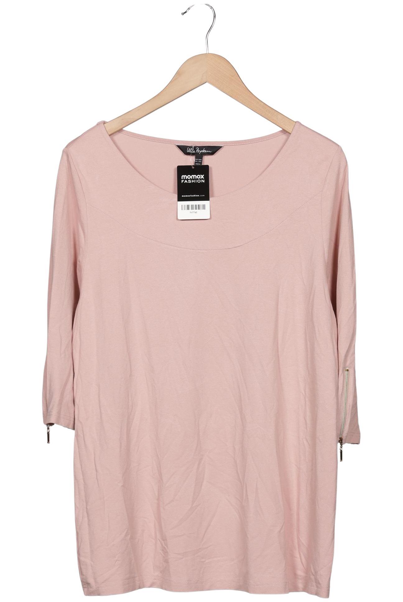 

Ulla Popken Damen Langarmshirt, pink, Gr. 42