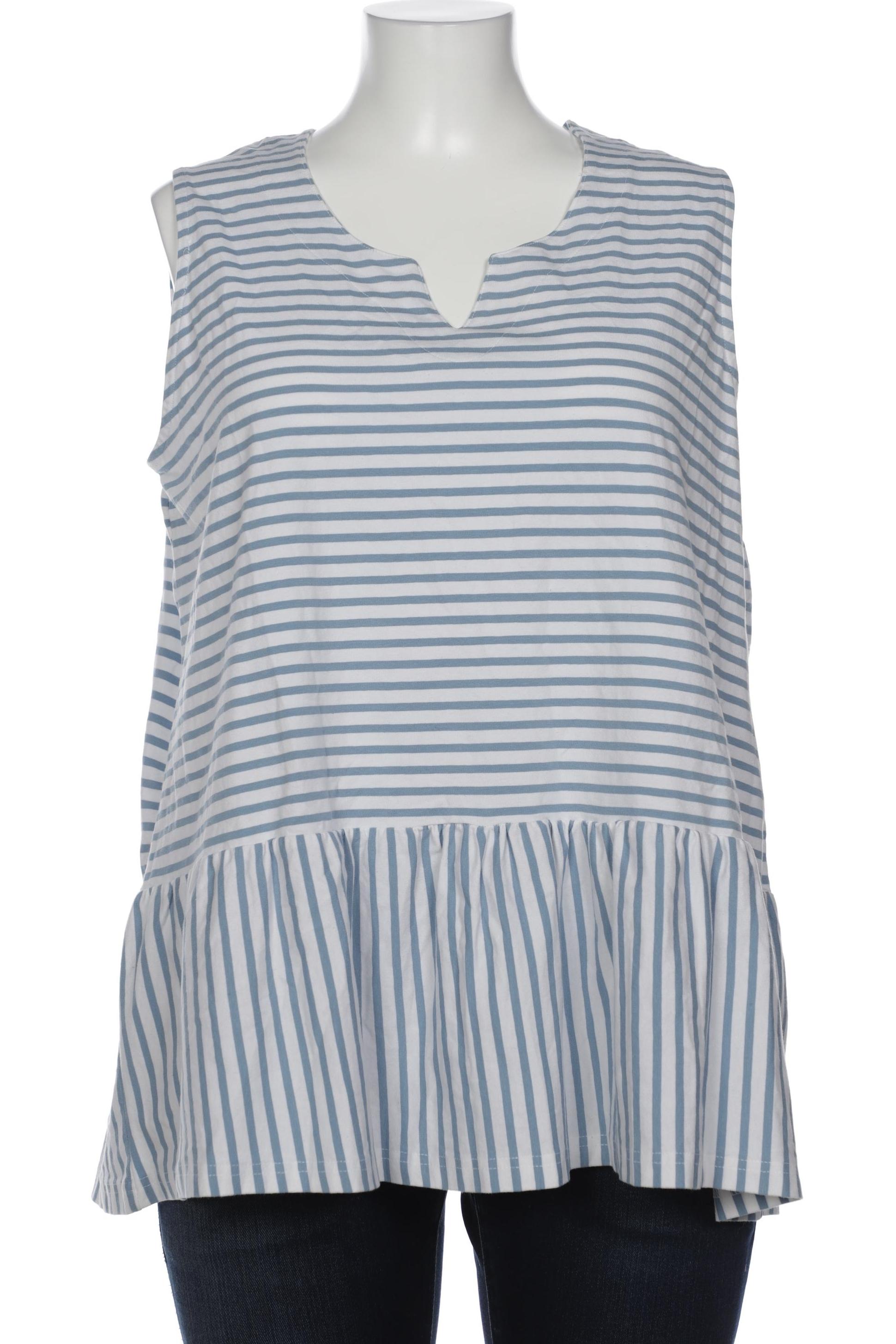 

Ulla Popken Damen Top, weiß, Gr. 46