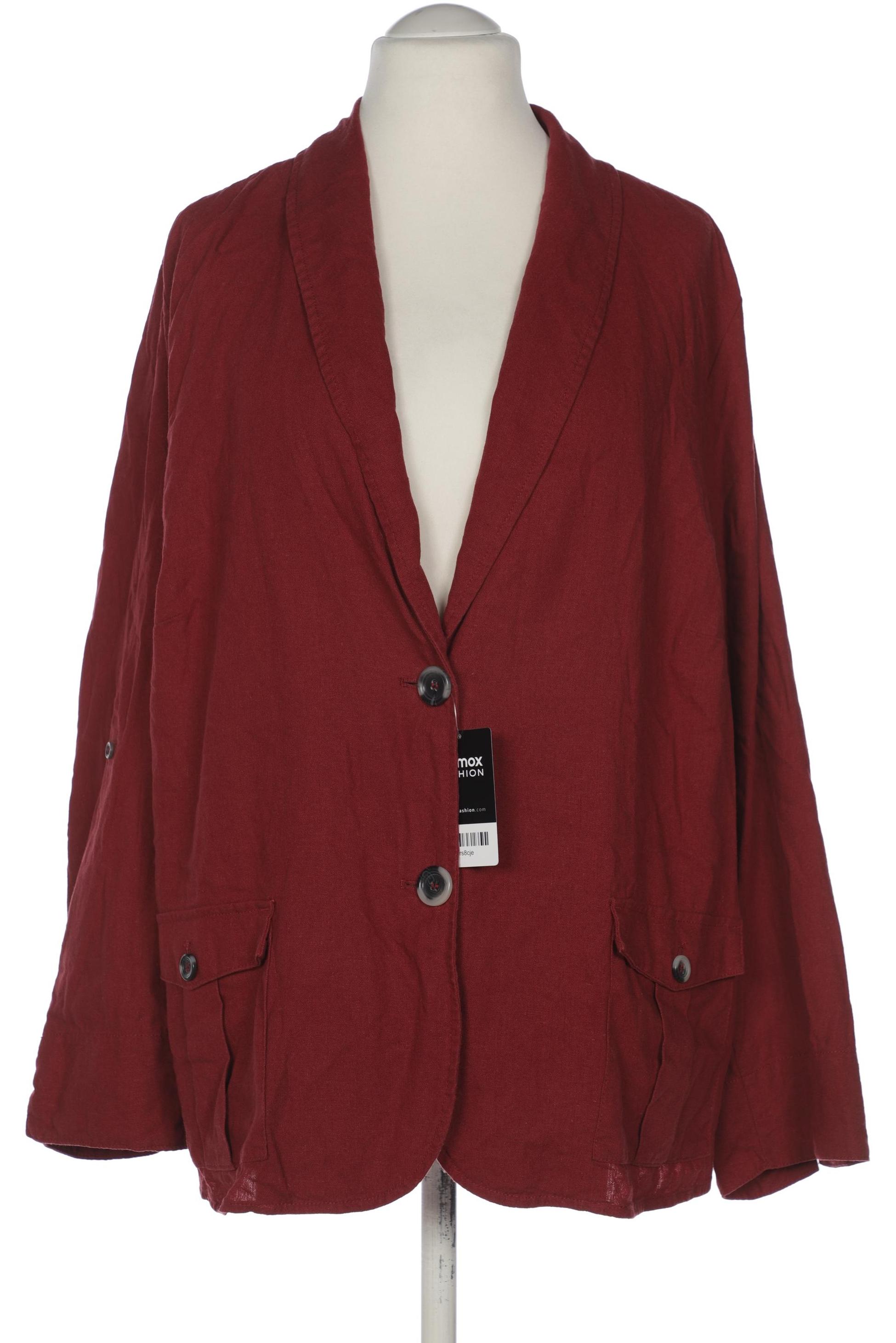 

Ulla Popken Damen Blazer, bordeaux, Gr. 54