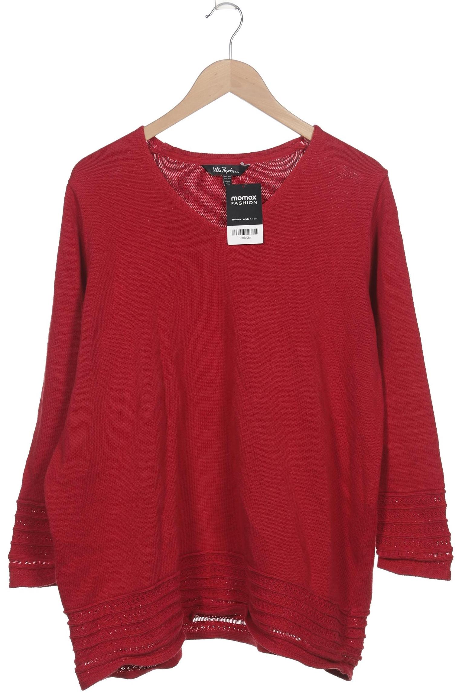 

Ulla Popken Damen Pullover, rot, Gr. 46