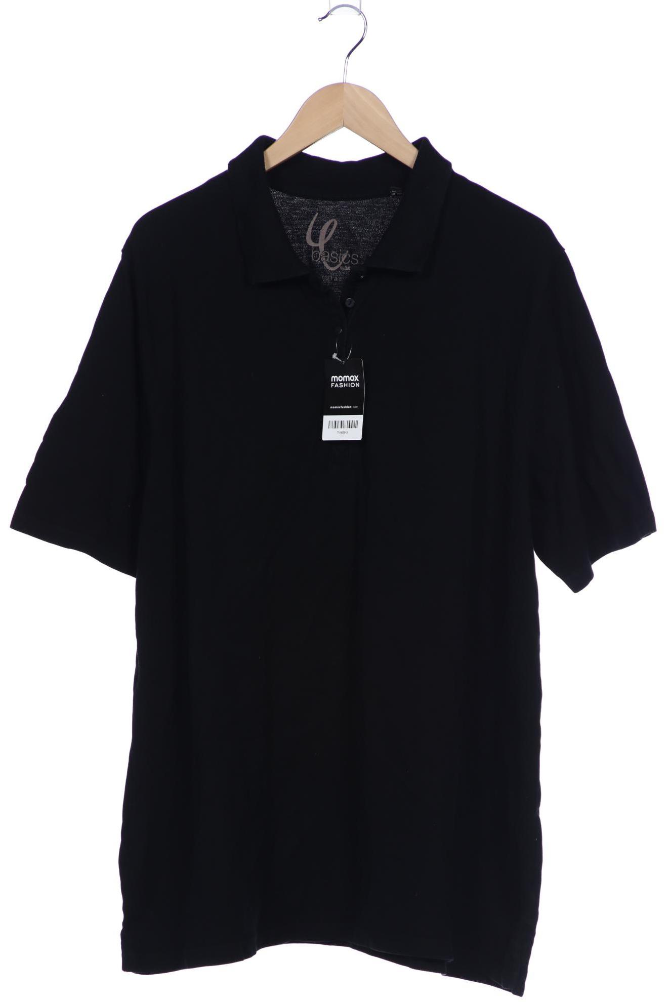 

Ulla Popken Damen Poloshirt, schwarz, Gr. 50