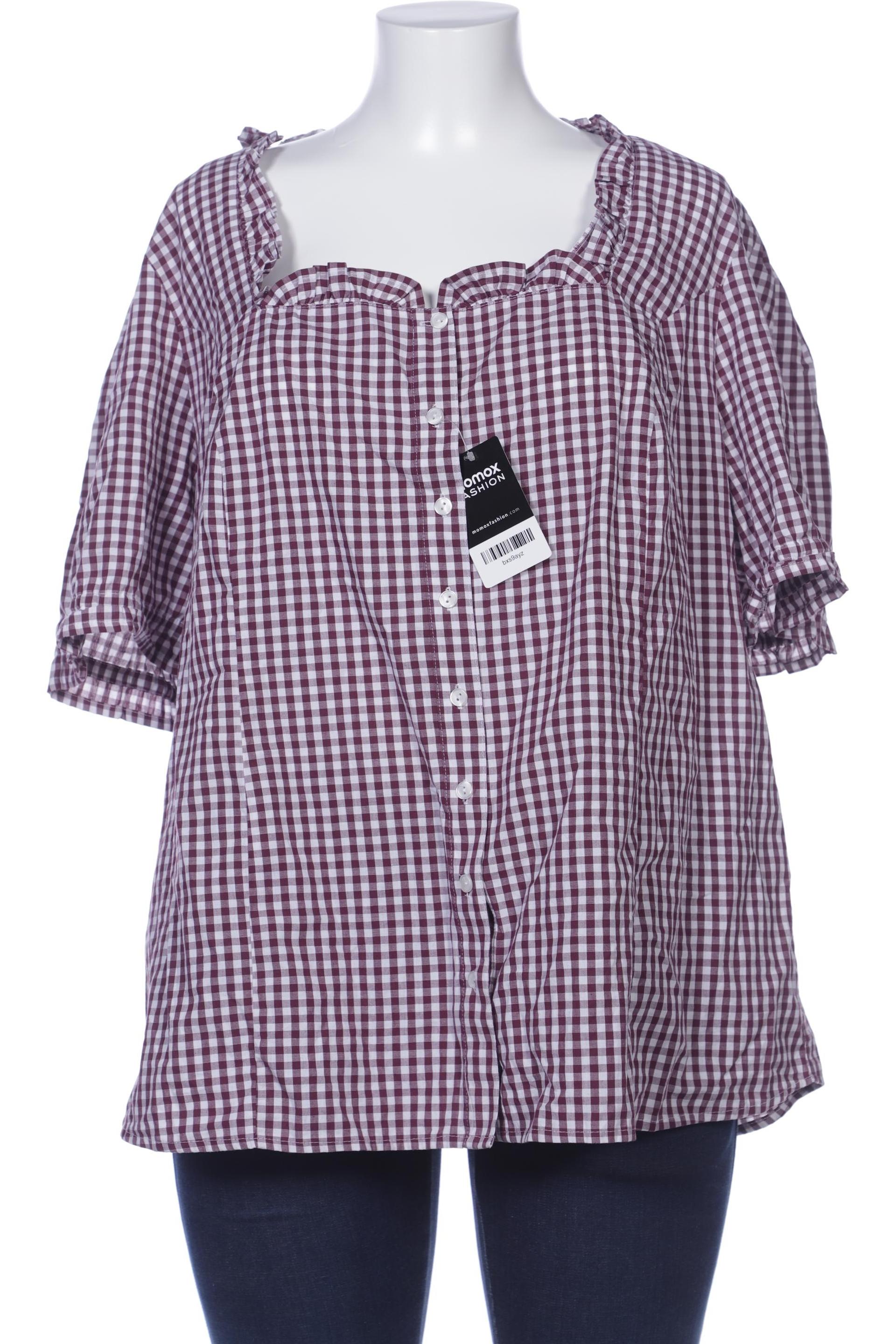 

Ulla Popken Damen Bluse, bordeaux, Gr. 50