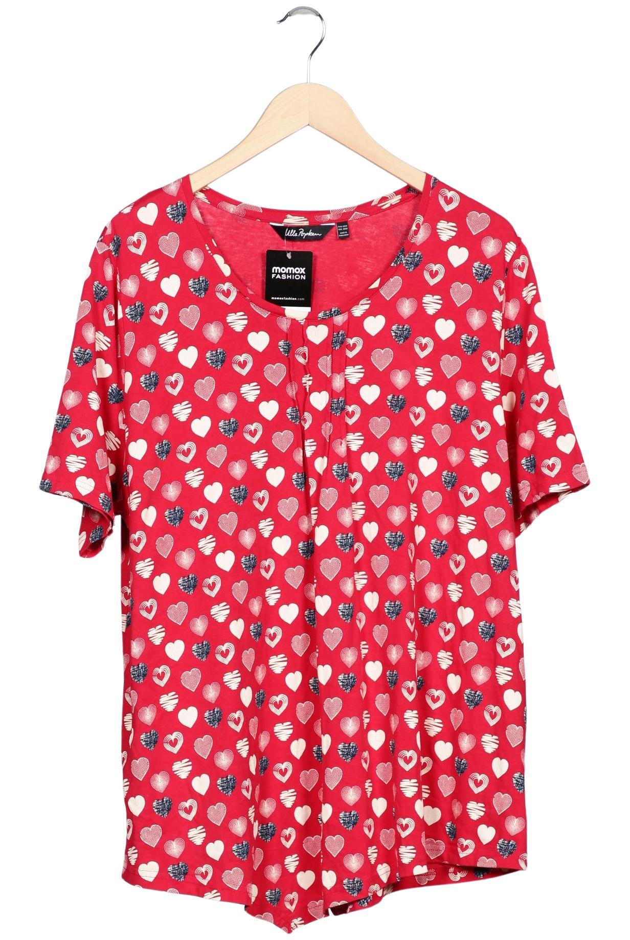 

Ulla Popken Damen T-Shirt, rot, Gr. 50