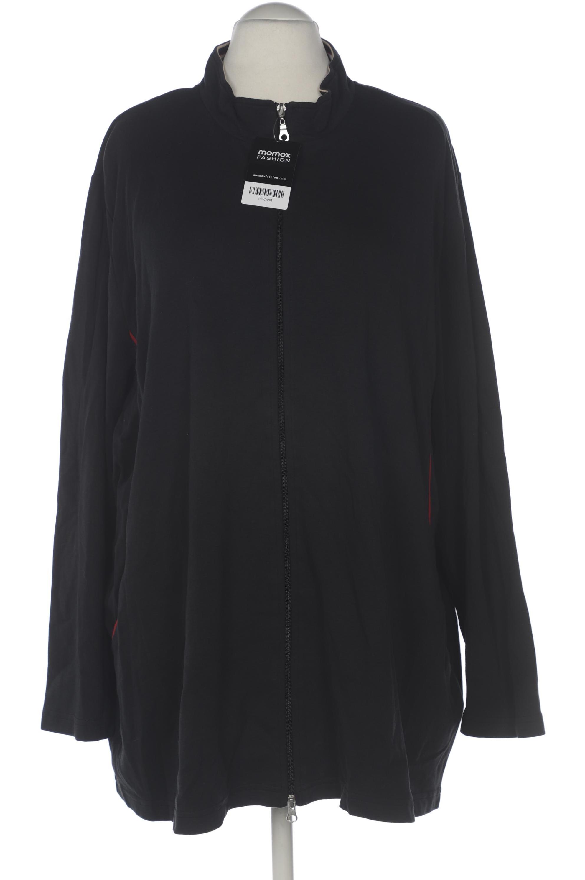 

Ulla Popken Damen Sweatshirt, schwarz, Gr. 58