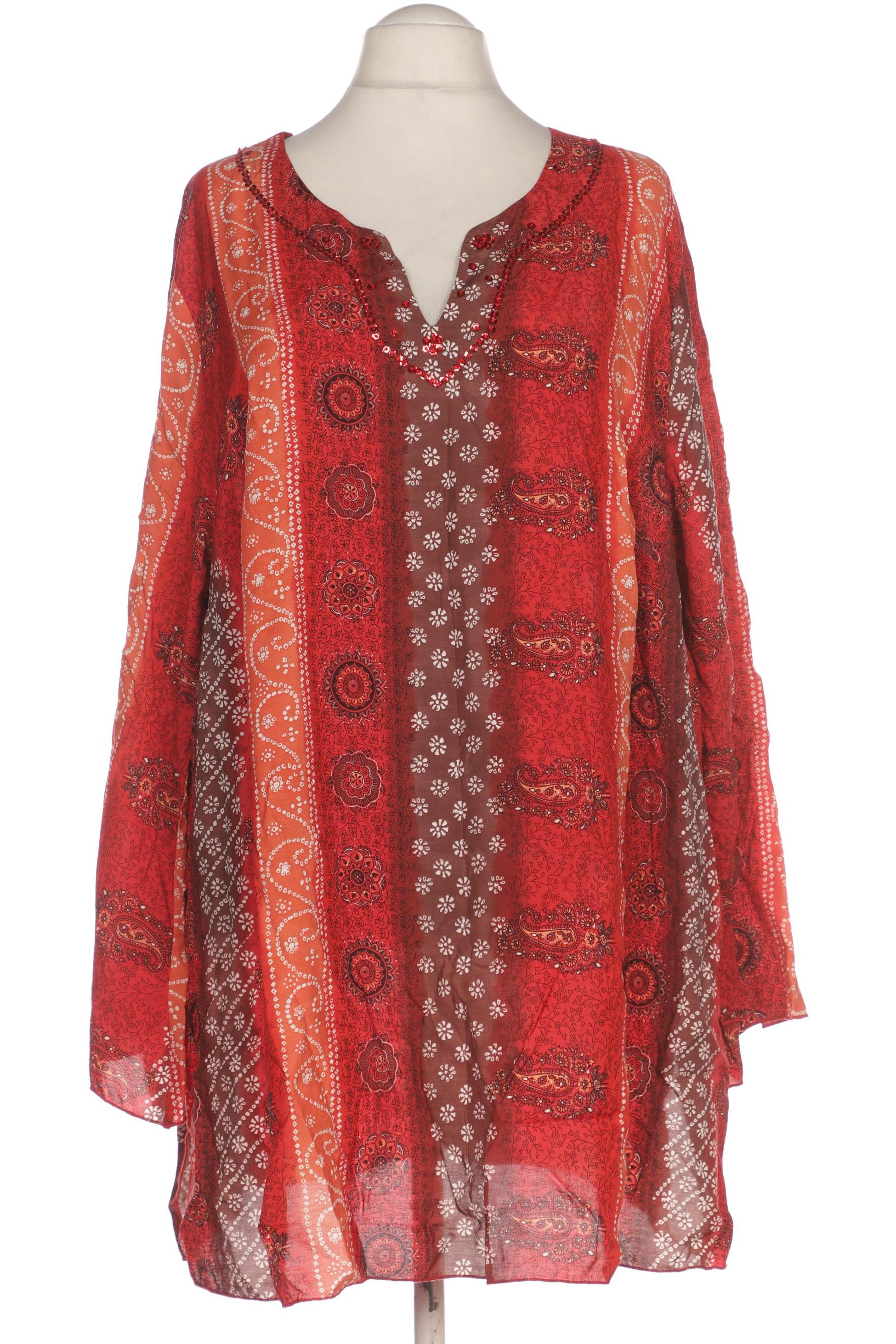 

Ulla Popken Damen Bluse, rot, Gr. 58