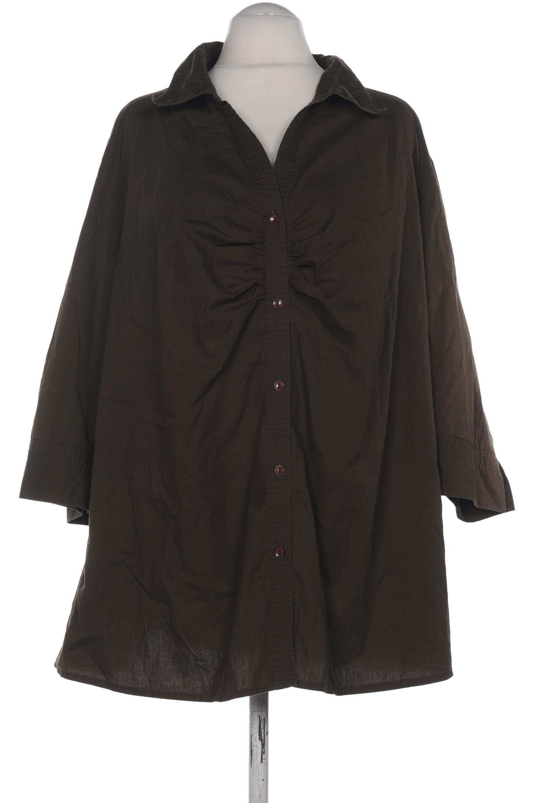 

Ulla Popken Damen Bluse, grün, Gr. 58