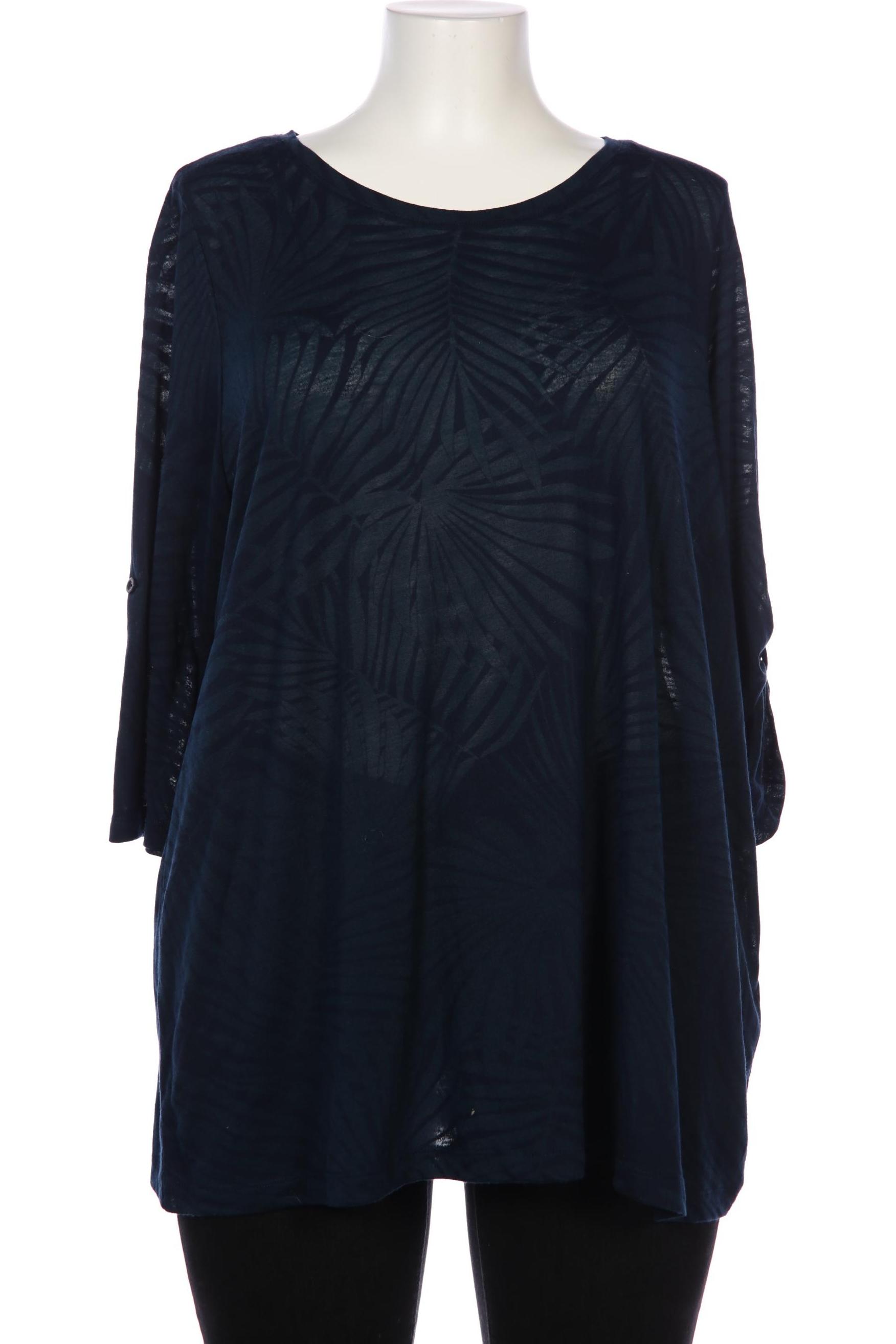 

Ulla Popken Damen Langarmshirt, marineblau, Gr. 50