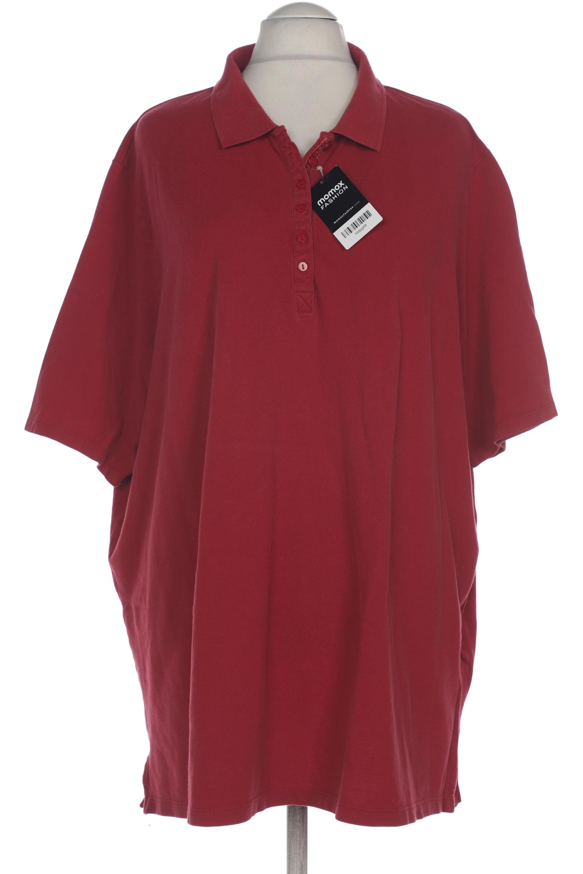 

Ulla Popken Damen Poloshirt, rot, Gr. 52