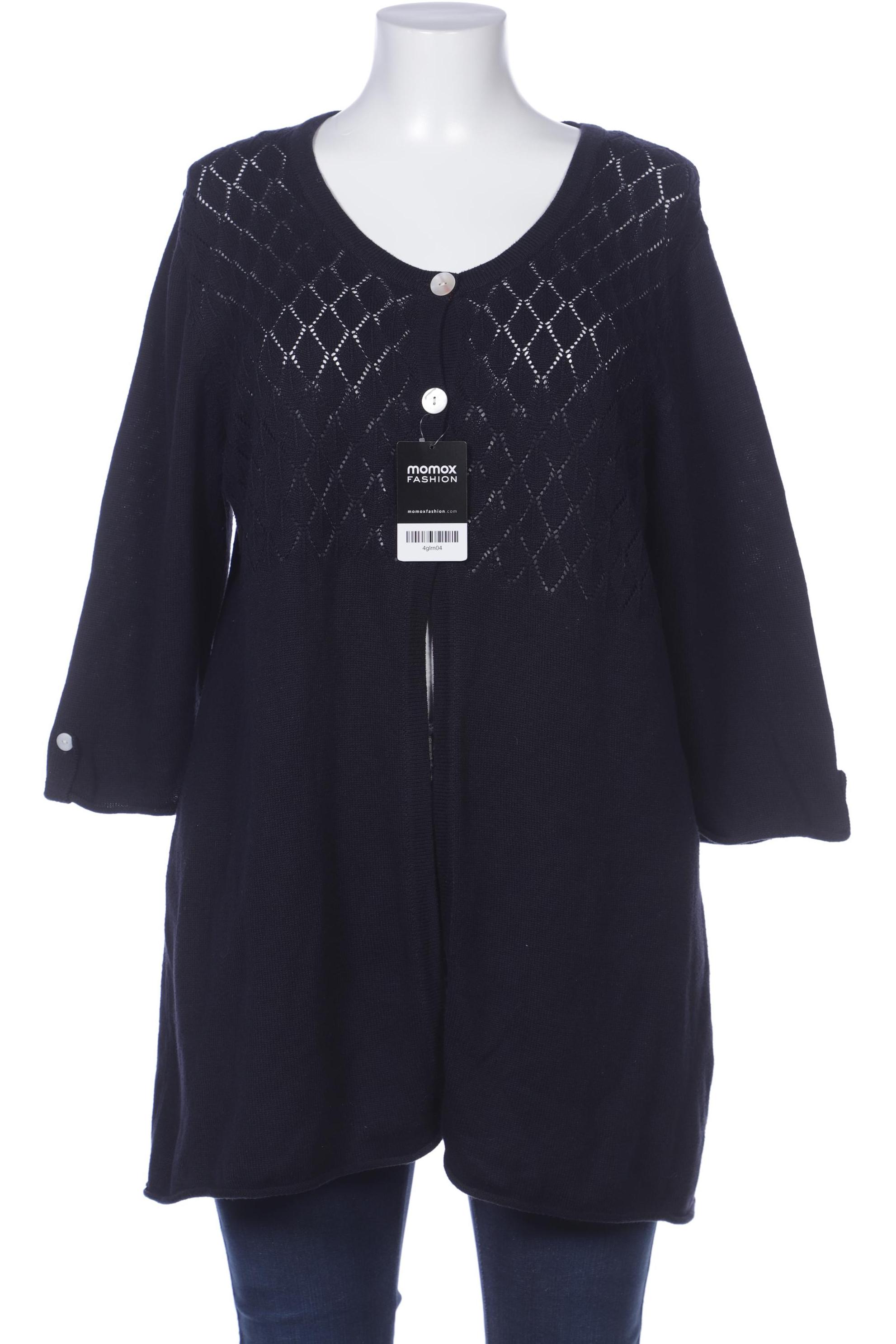 

Ulla Popken Damen Strickjacke, marineblau, Gr. 46