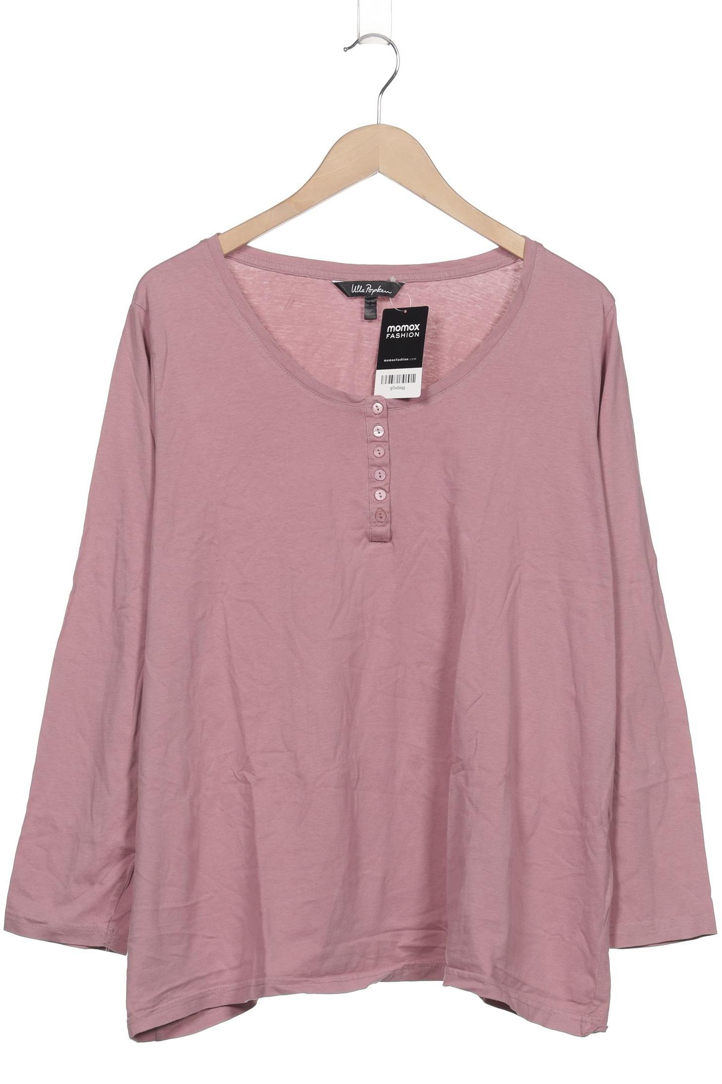 

Ulla Popken Damen Langarmshirt, pink, Gr. 50