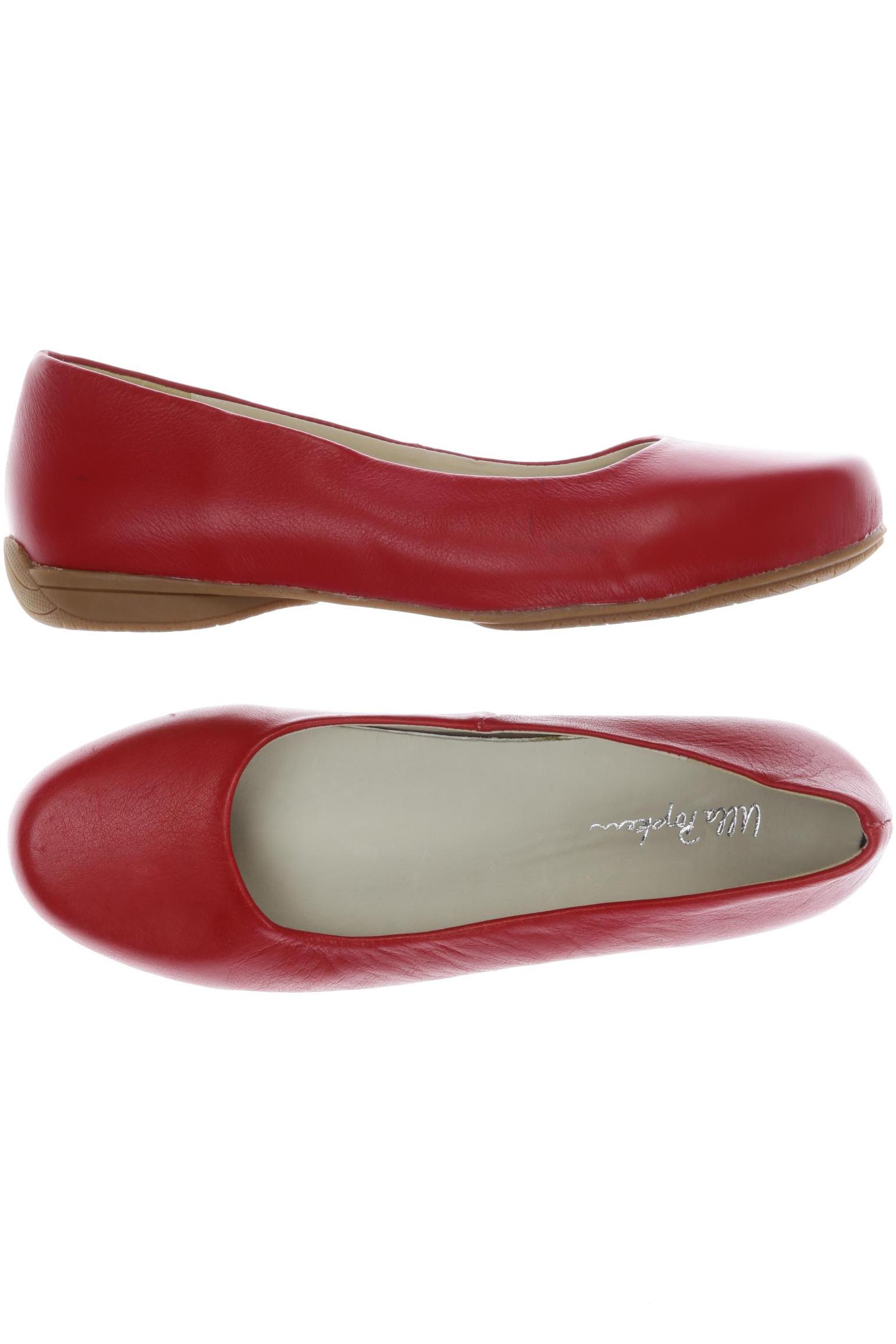 

Ulla Popken Damen Ballerinas, rot, Gr. 40