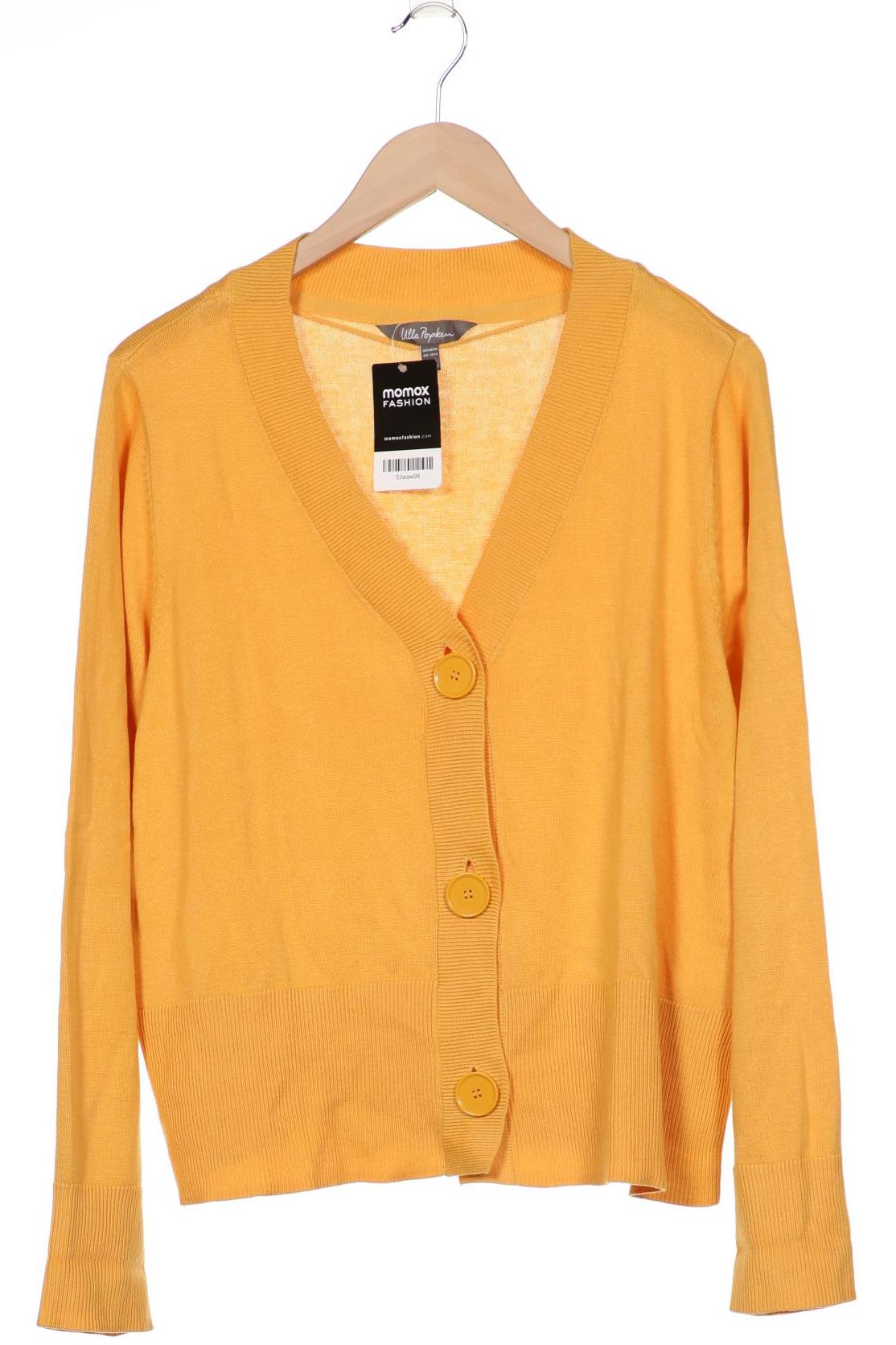 

Ulla Popken Damen Strickjacke, gelb, Gr. 42