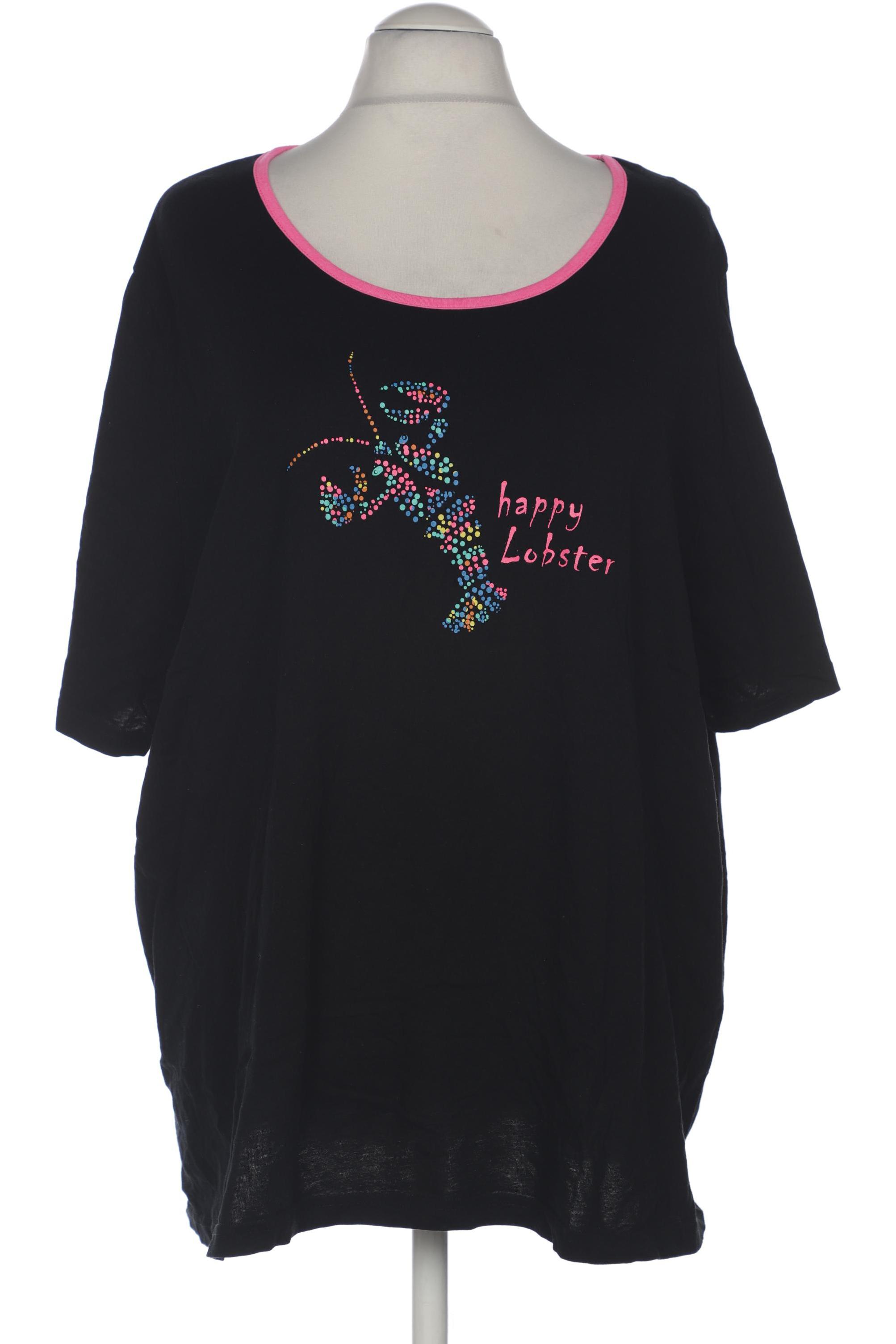

Ulla Popken Damen T-Shirt, schwarz, Gr. 54