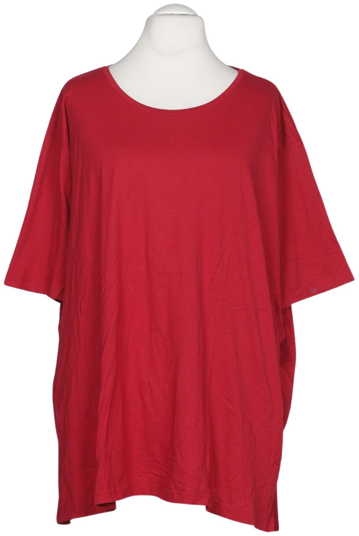 

Ulla Popken Damen T-Shirt, rot, Gr. 66