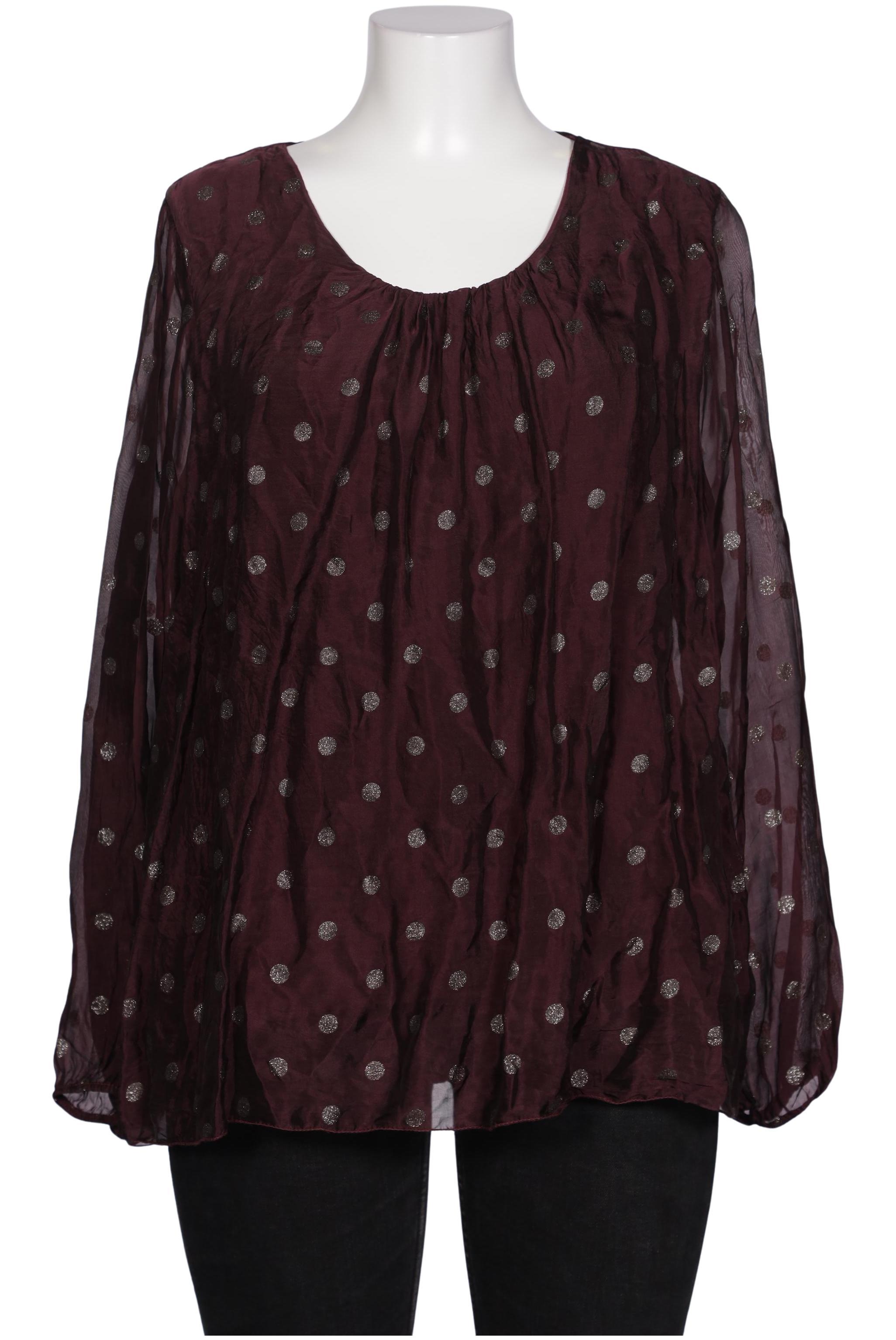 

Ulla Popken Damen Bluse, bordeaux, Gr. 46