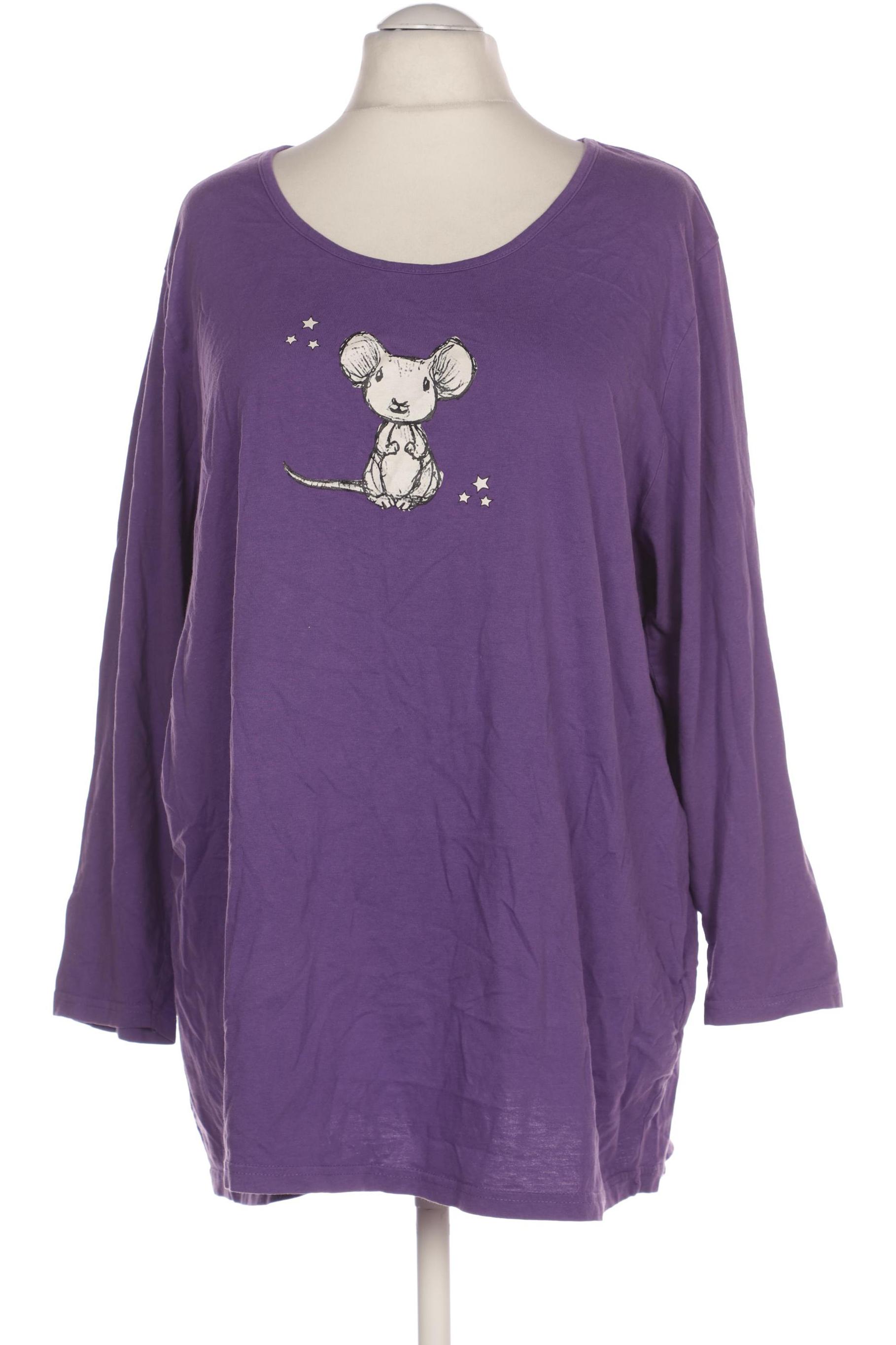 

Ulla Popken Damen Langarmshirt, flieder