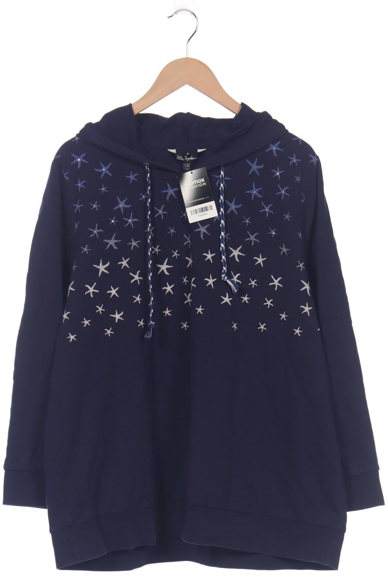 

Ulla Popken Damen Kapuzenpullover, marineblau, Gr. 50