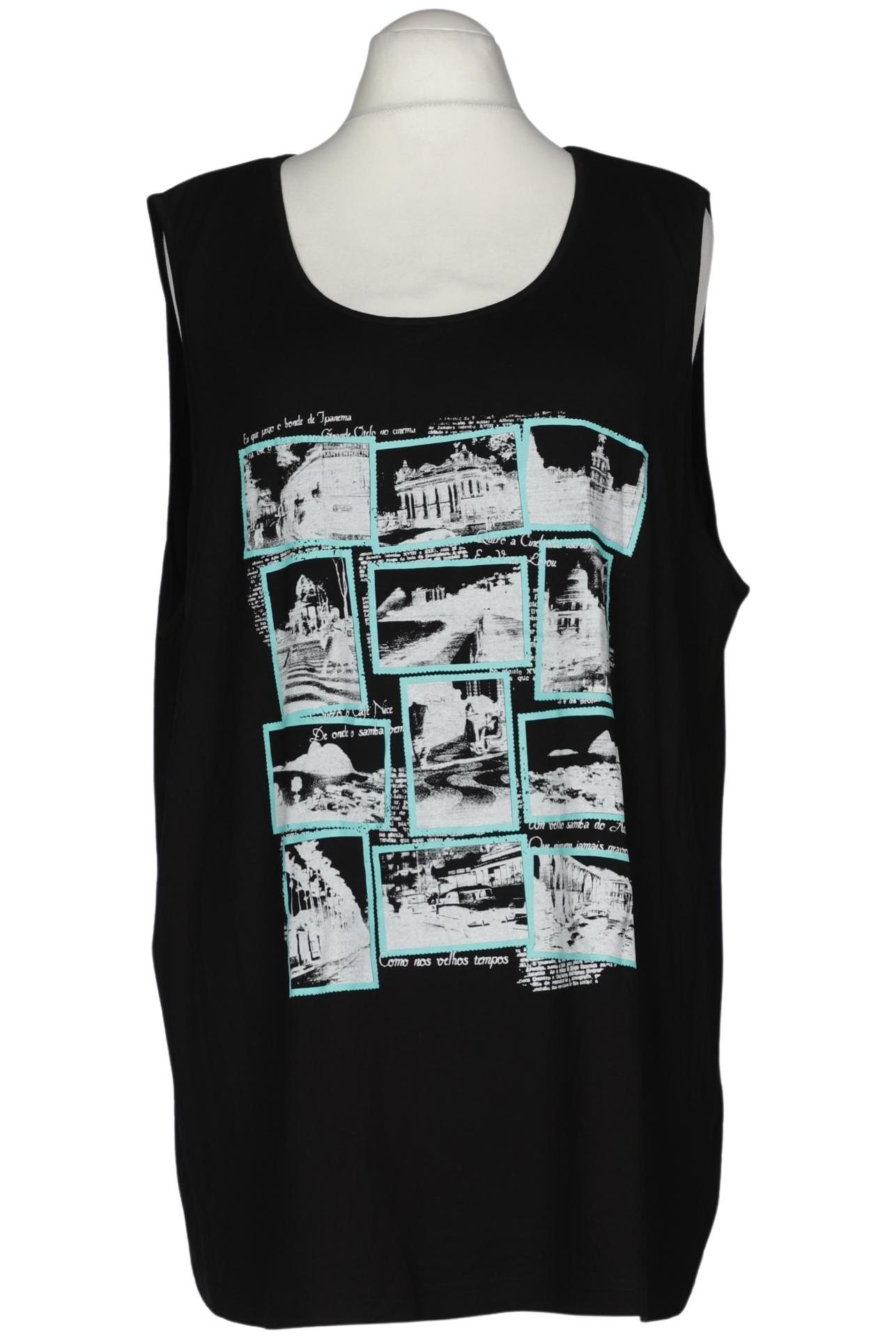 

Ulla Popken Damen Top, schwarz, Gr. 54