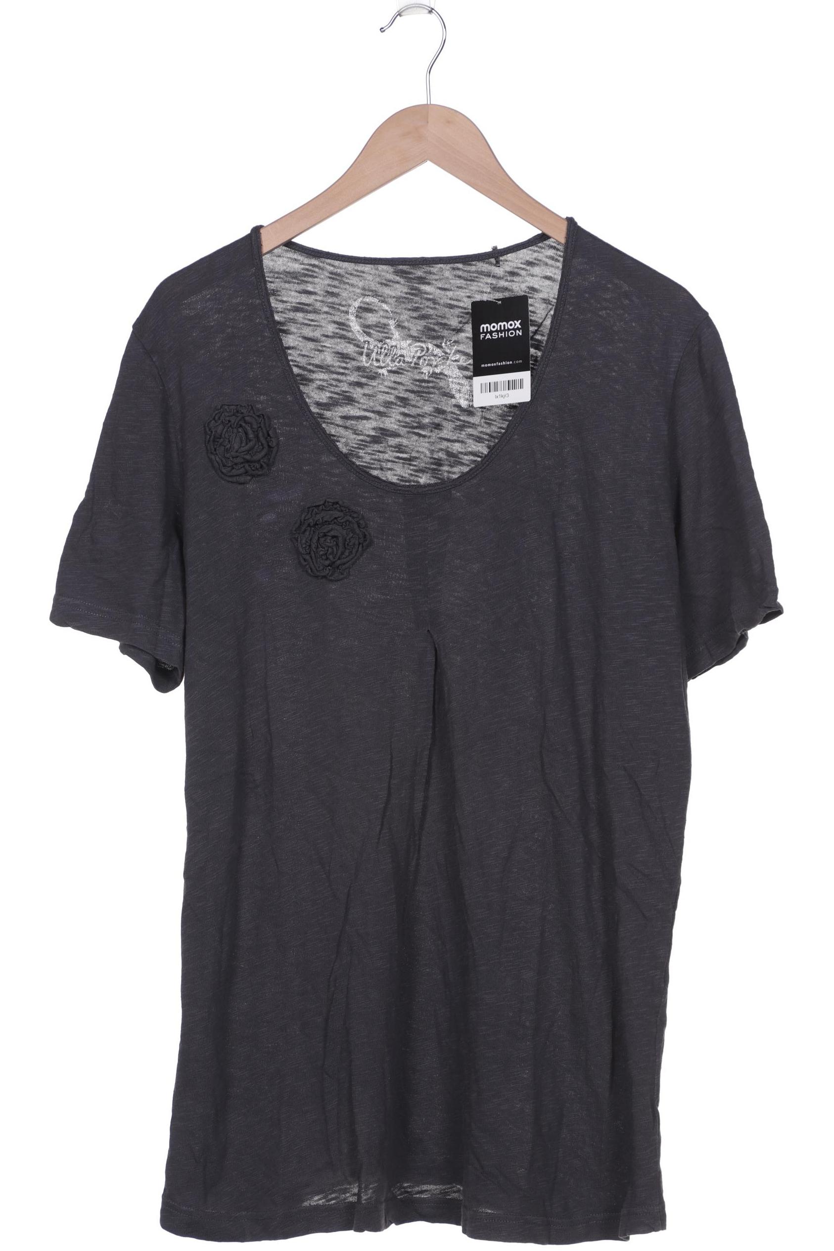 

Ulla Popken Damen T-Shirt, grau, Gr. 46