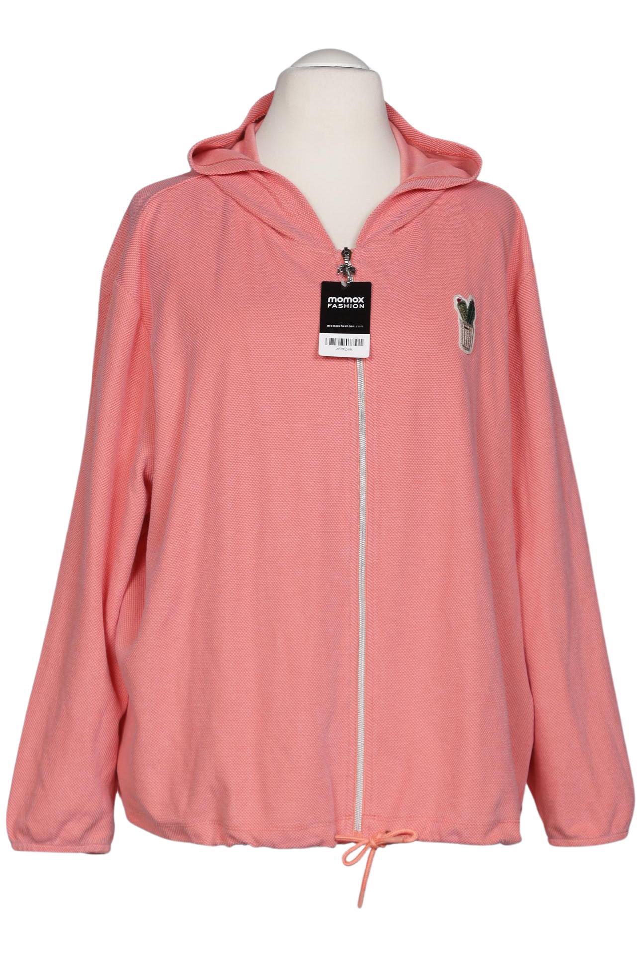 

Ulla Popken Damen Kapuzenpullover, pink, Gr. 54