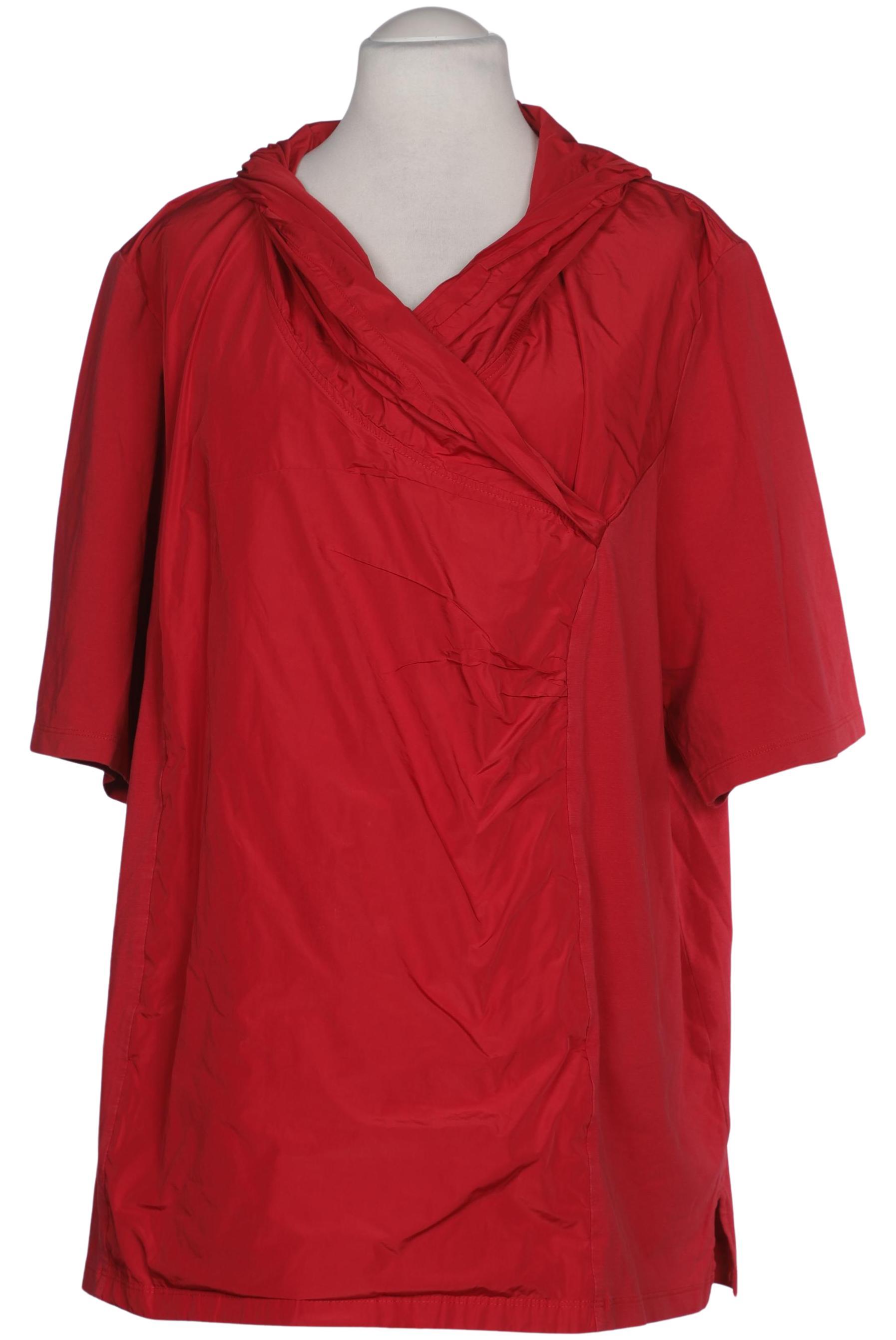 

Ulla Popken Damen Bluse, rot, Gr. 56