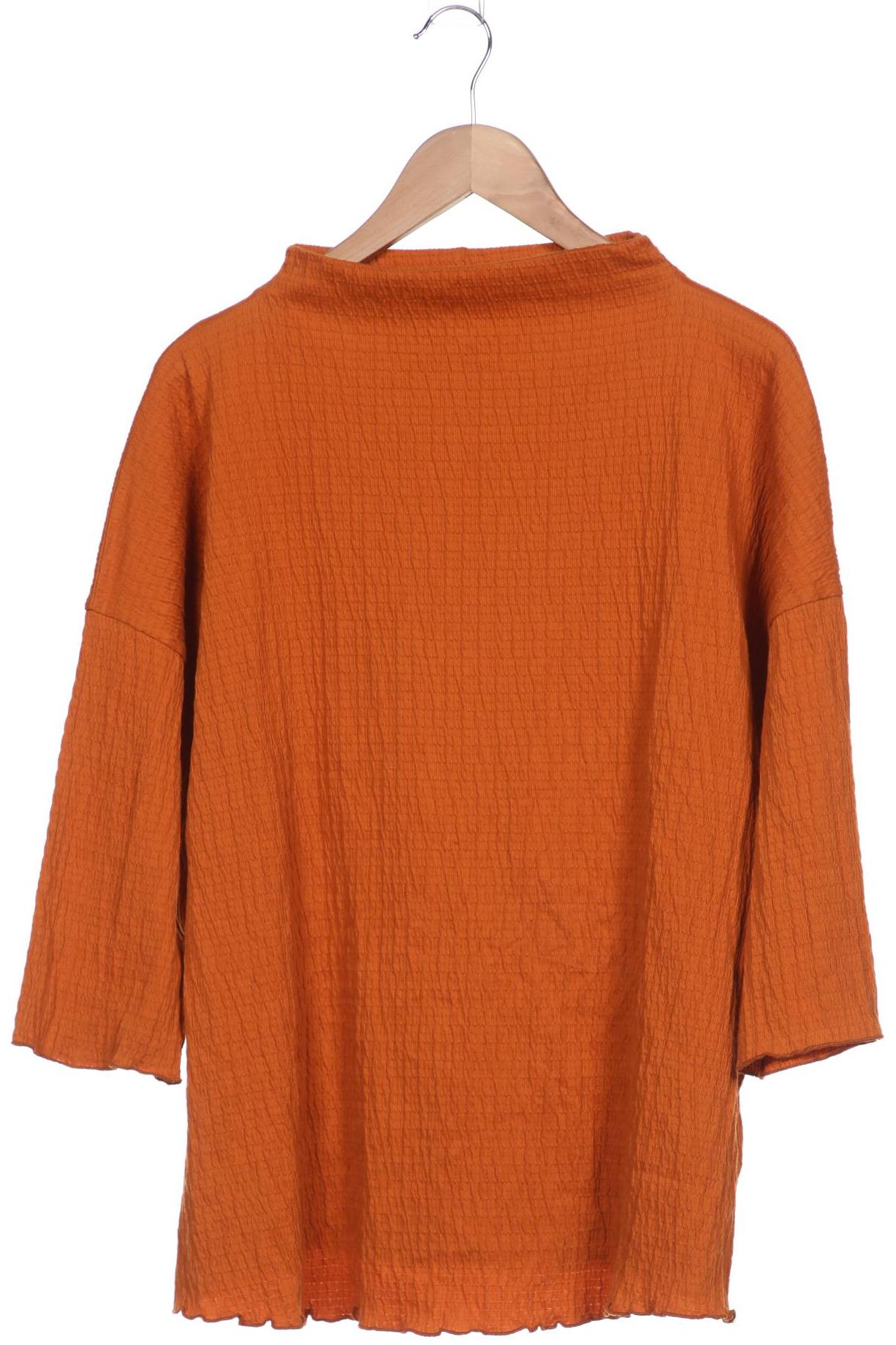 

Ulla Popken Damen Langarmshirt, orange, Gr. 46