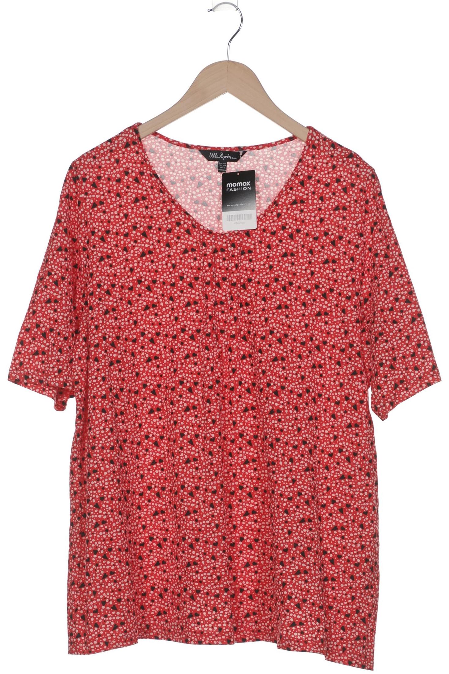 

Ulla Popken Damen T-Shirt, rot, Gr. 46