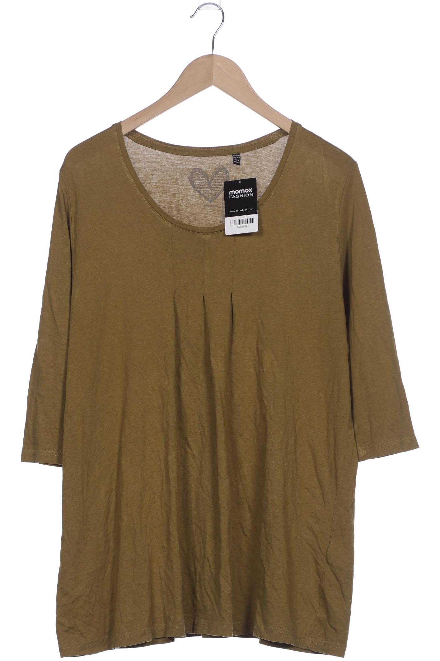 

Ulla Popken Damen Langarmshirt, grün, Gr. 46