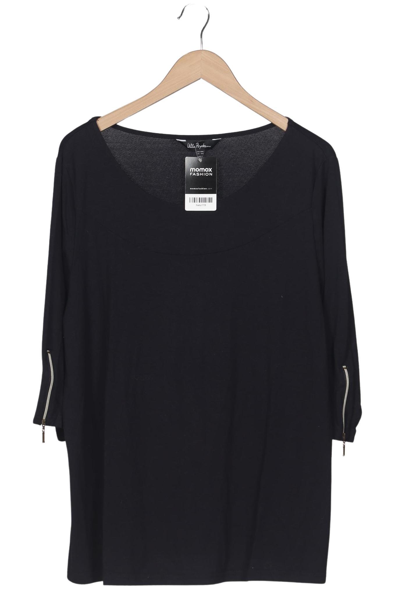 

Ulla Popken Damen Langarmshirt, marineblau, Gr. 46