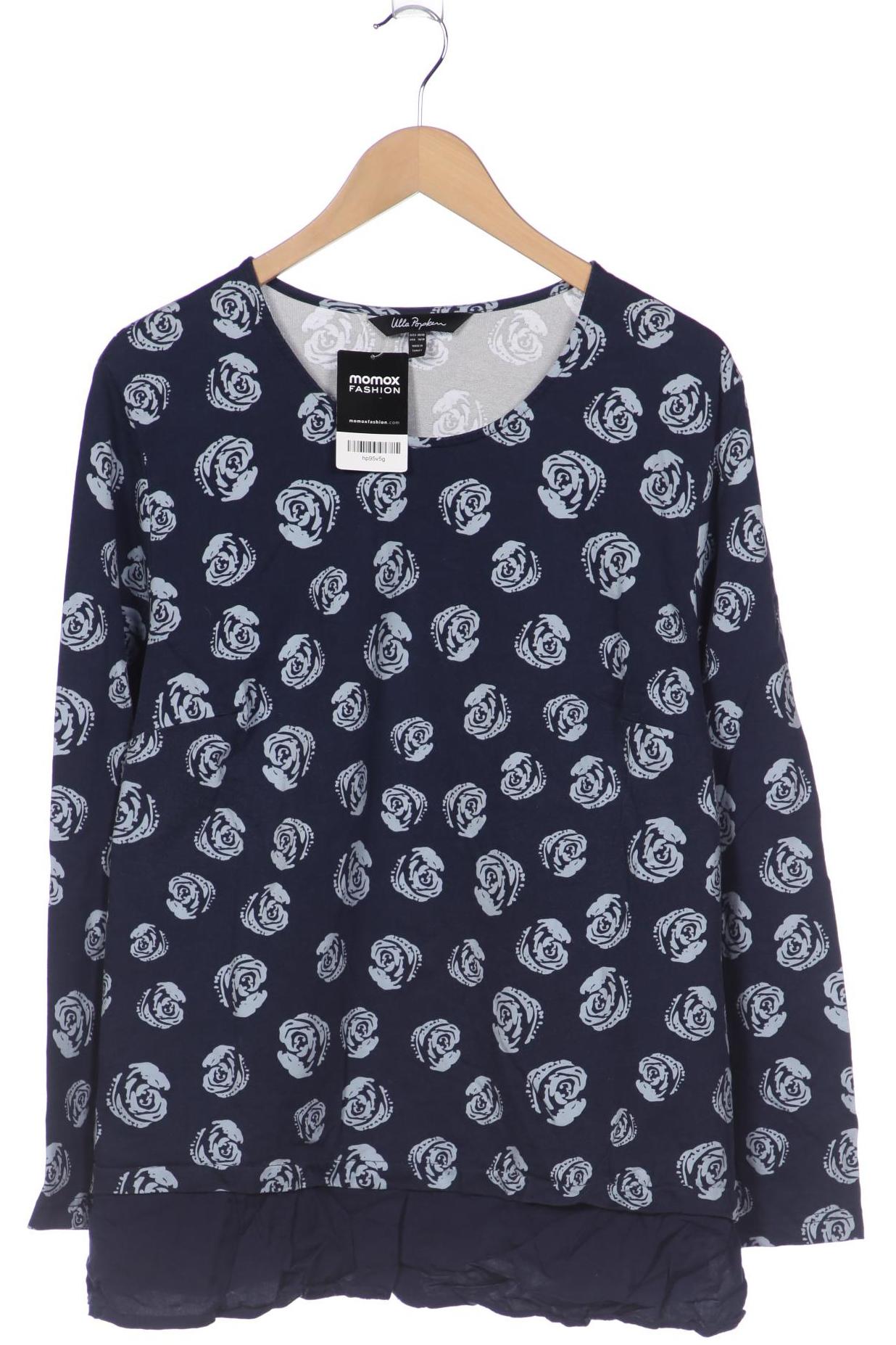 

Ulla Popken Damen Langarmshirt, marineblau, Gr. 46