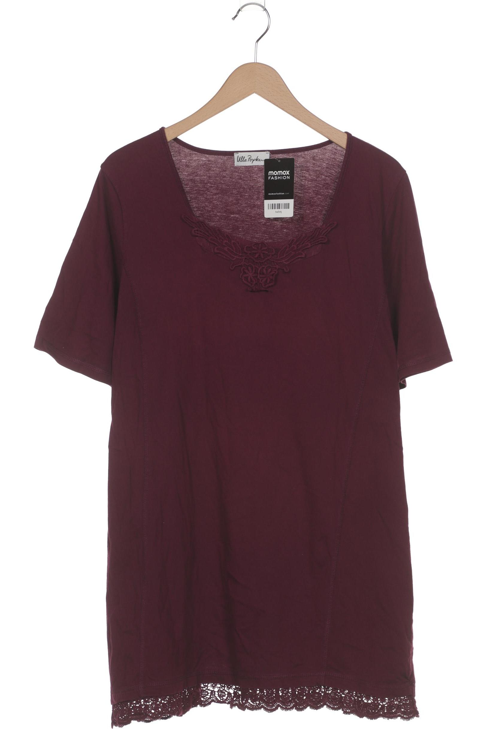 

Ulla Popken Damen T-Shirt, bordeaux, Gr. 46
