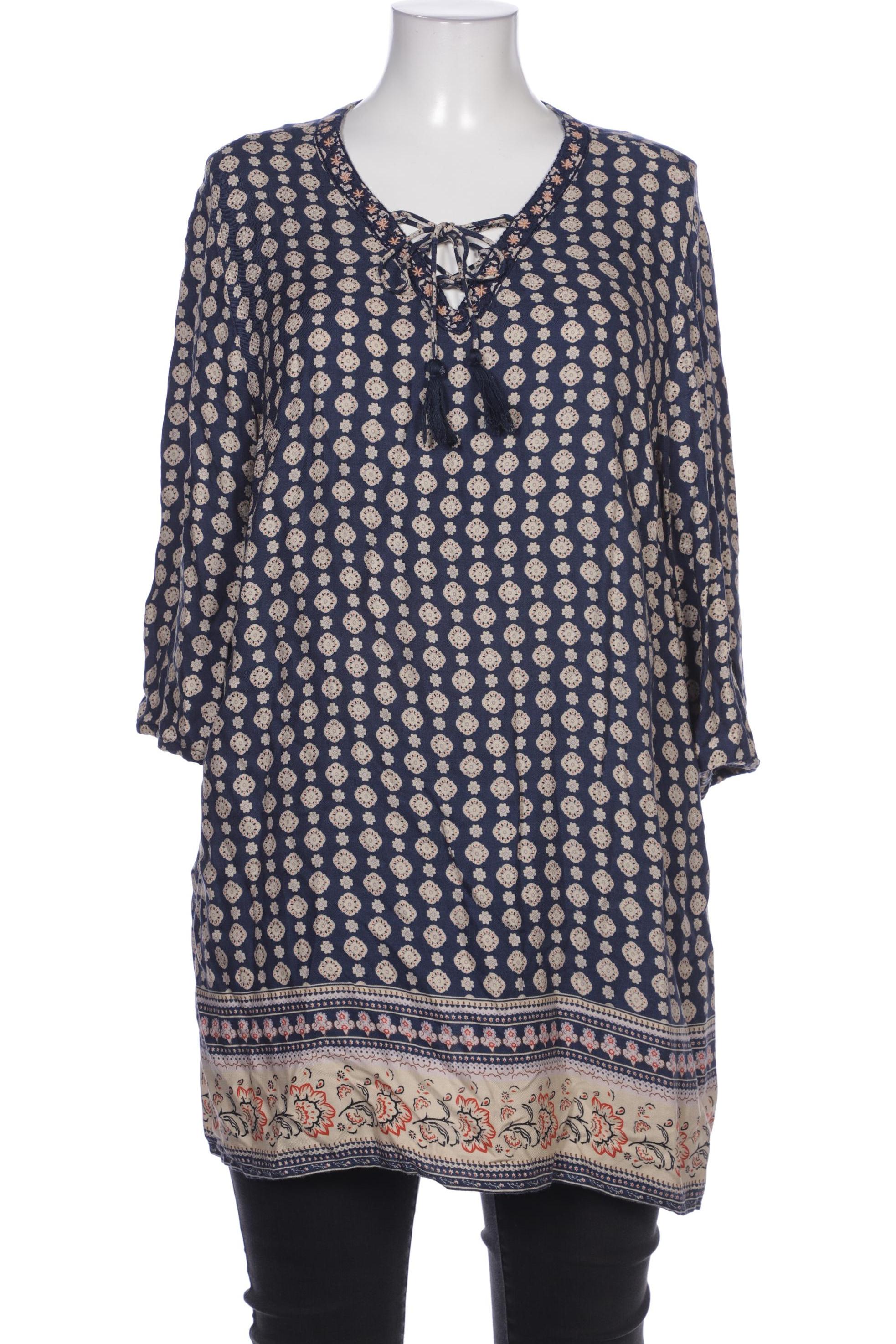 

Ulla Popken Damen Bluse, marineblau, Gr. 46