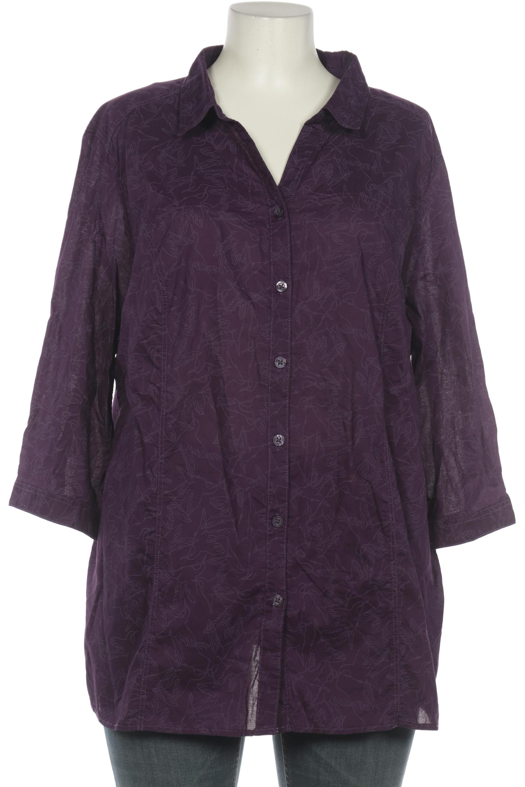 

Ulla Popken Damen Bluse, flieder, Gr. 46
