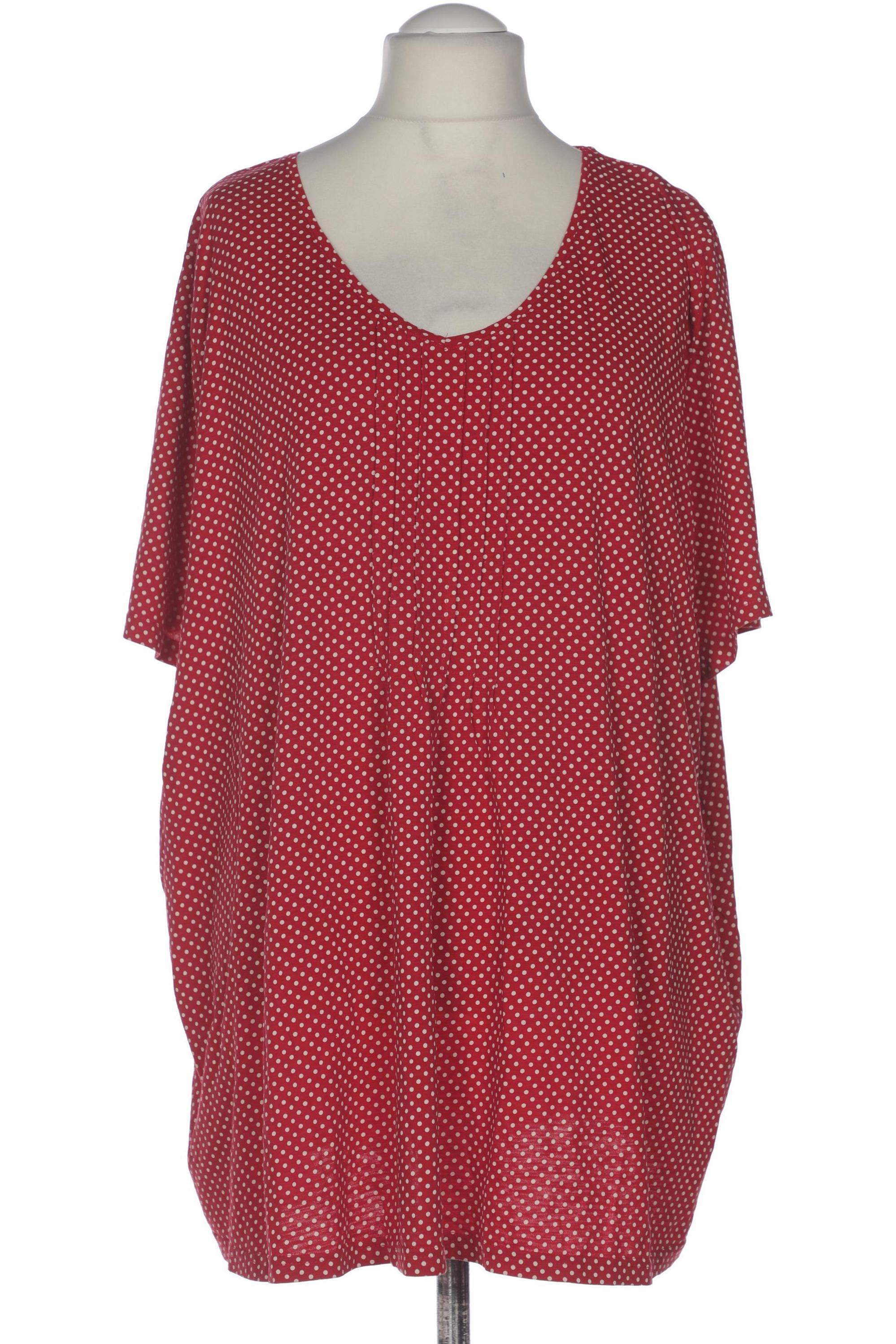 

Ulla Popken Damen T-Shirt, rot, Gr. 58