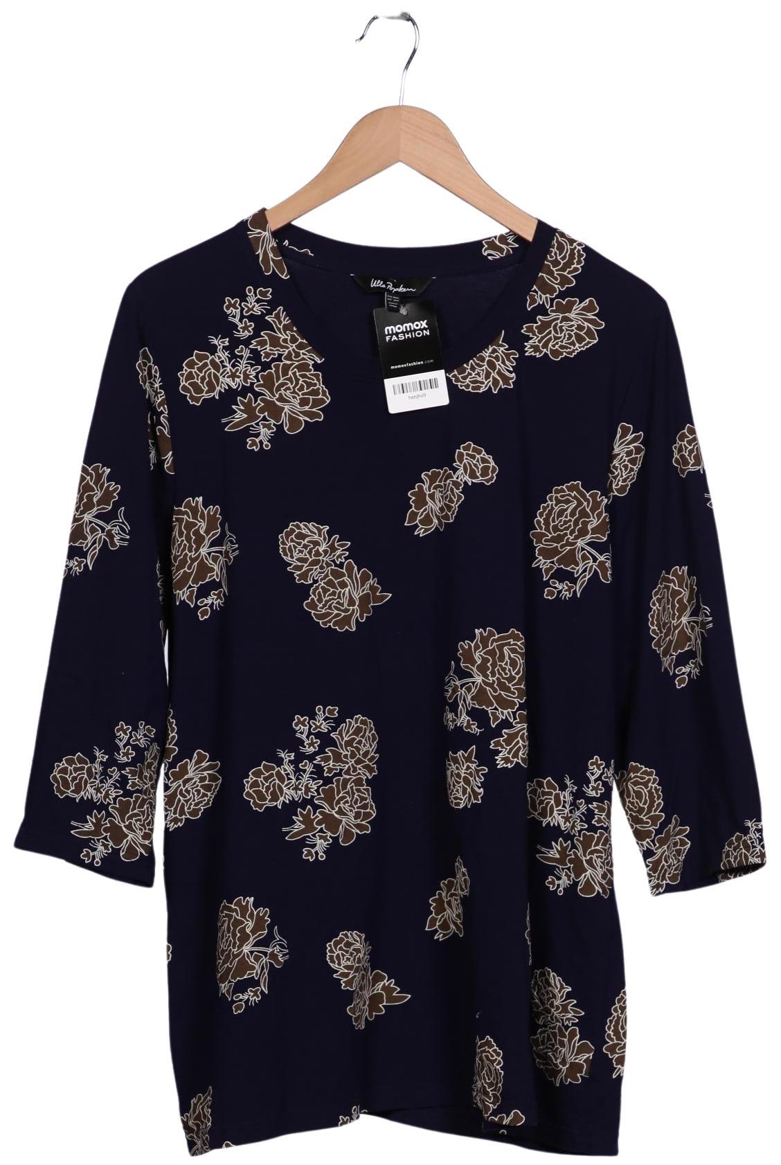 

Ulla Popken Damen Langarmshirt, marineblau, Gr. 46