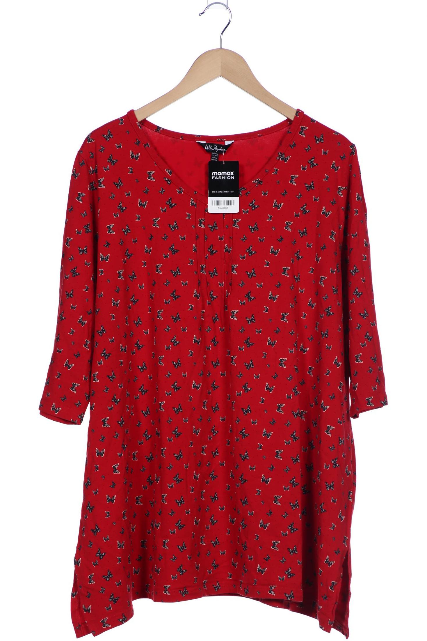 

Ulla Popken Damen T-Shirt, rot, Gr. 50
