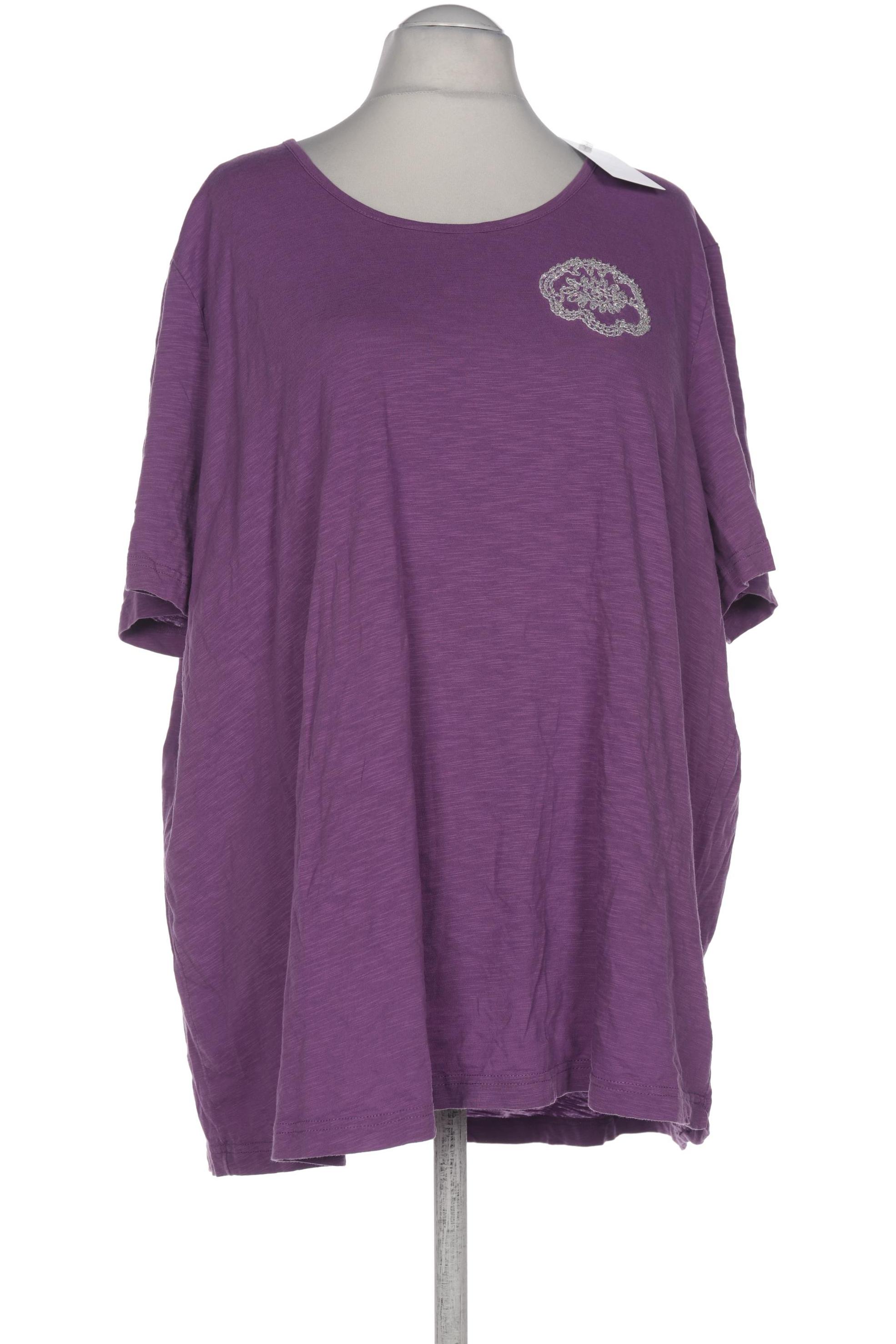 

Ulla Popken Damen T-Shirt, flieder, Gr. 58