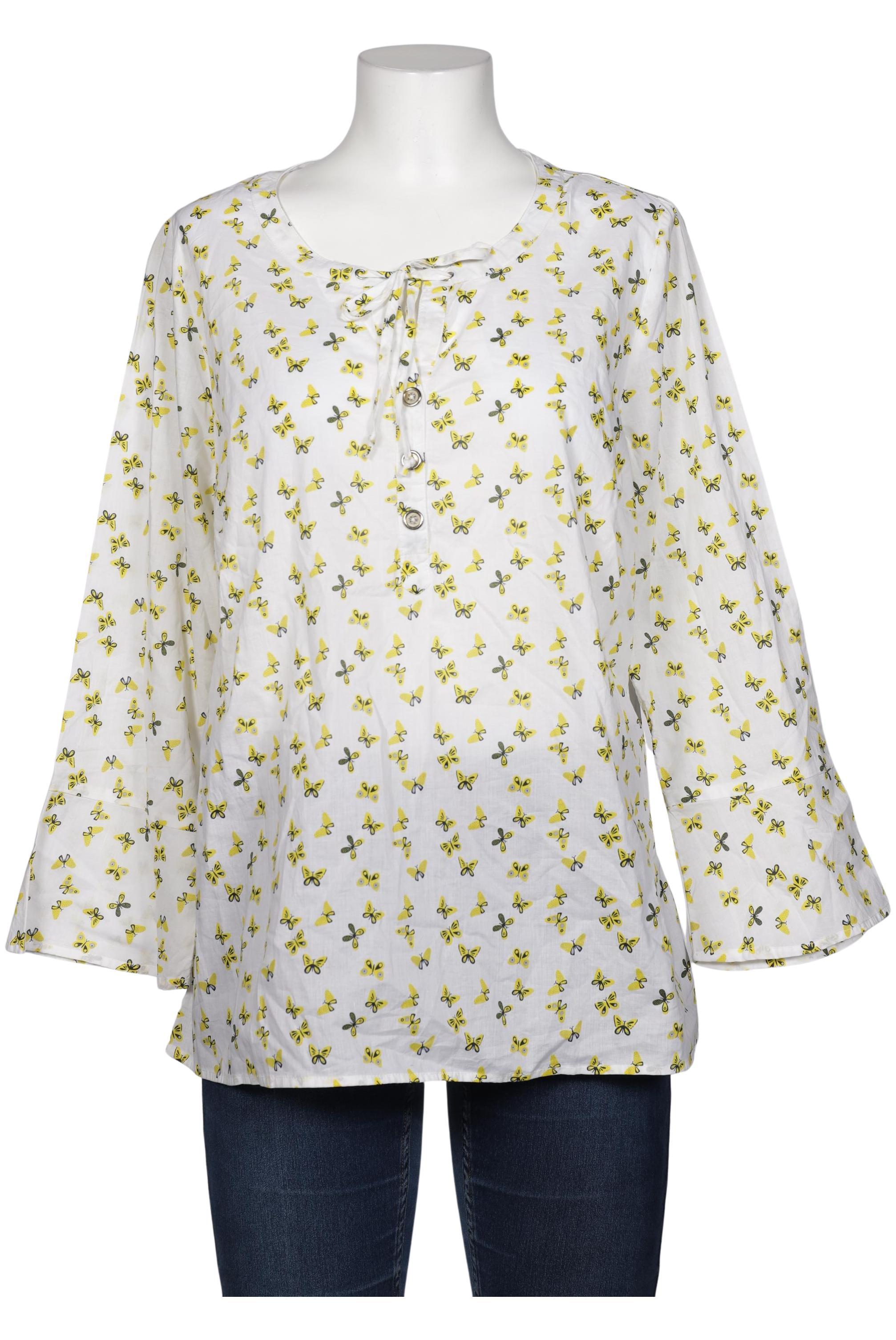 

Ulla Popken Damen Bluse, weiß, Gr. 42