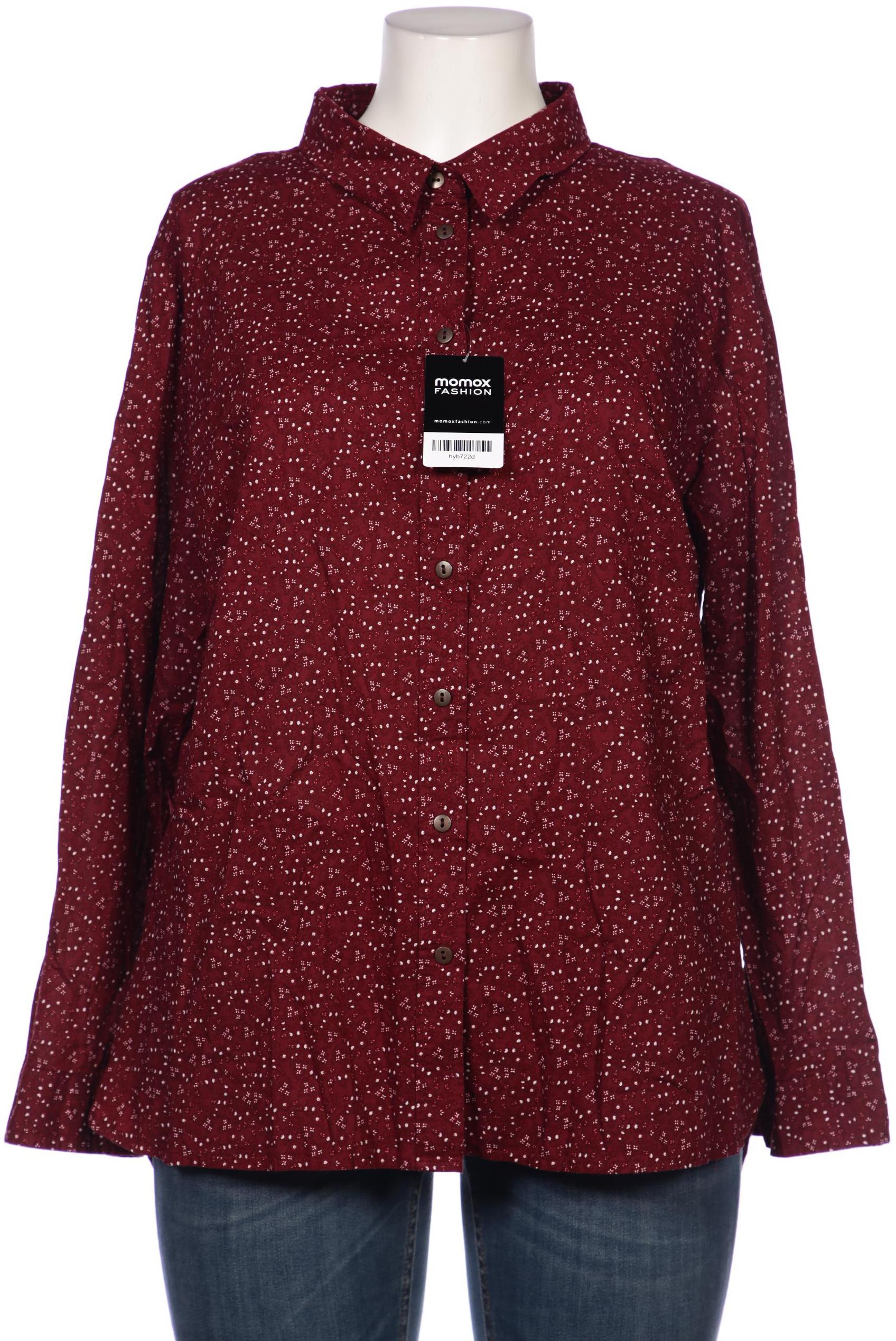 

Ulla Popken Damen Bluse, bordeaux, Gr. 46